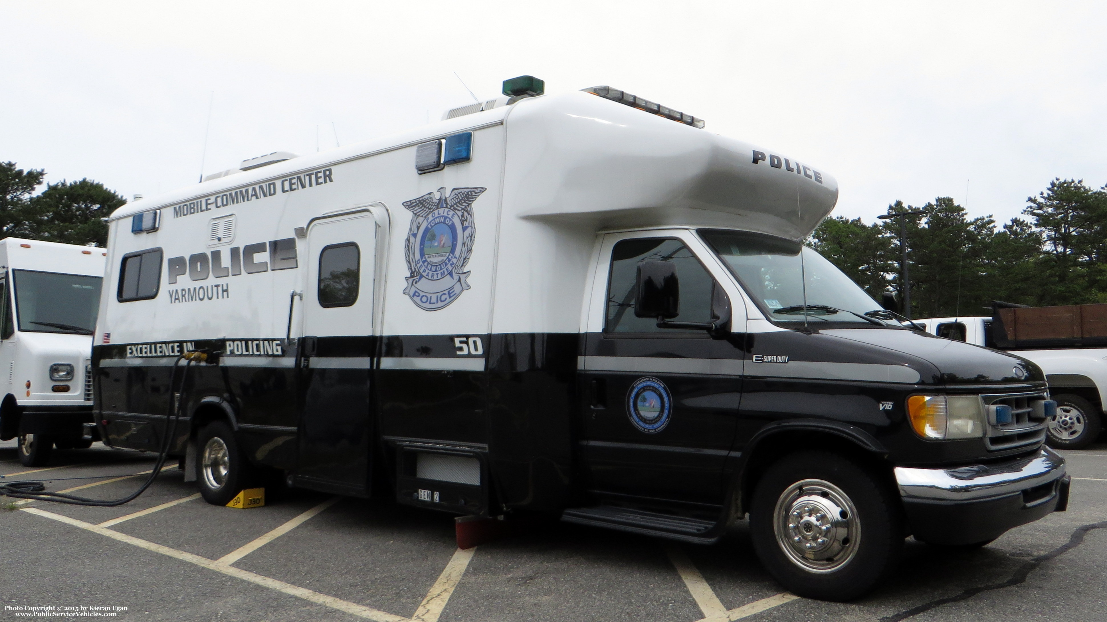 A photo  of Yarmouth Police
            J-50, a 1996-2006 Ford E-Super Duty             taken by Kieran Egan