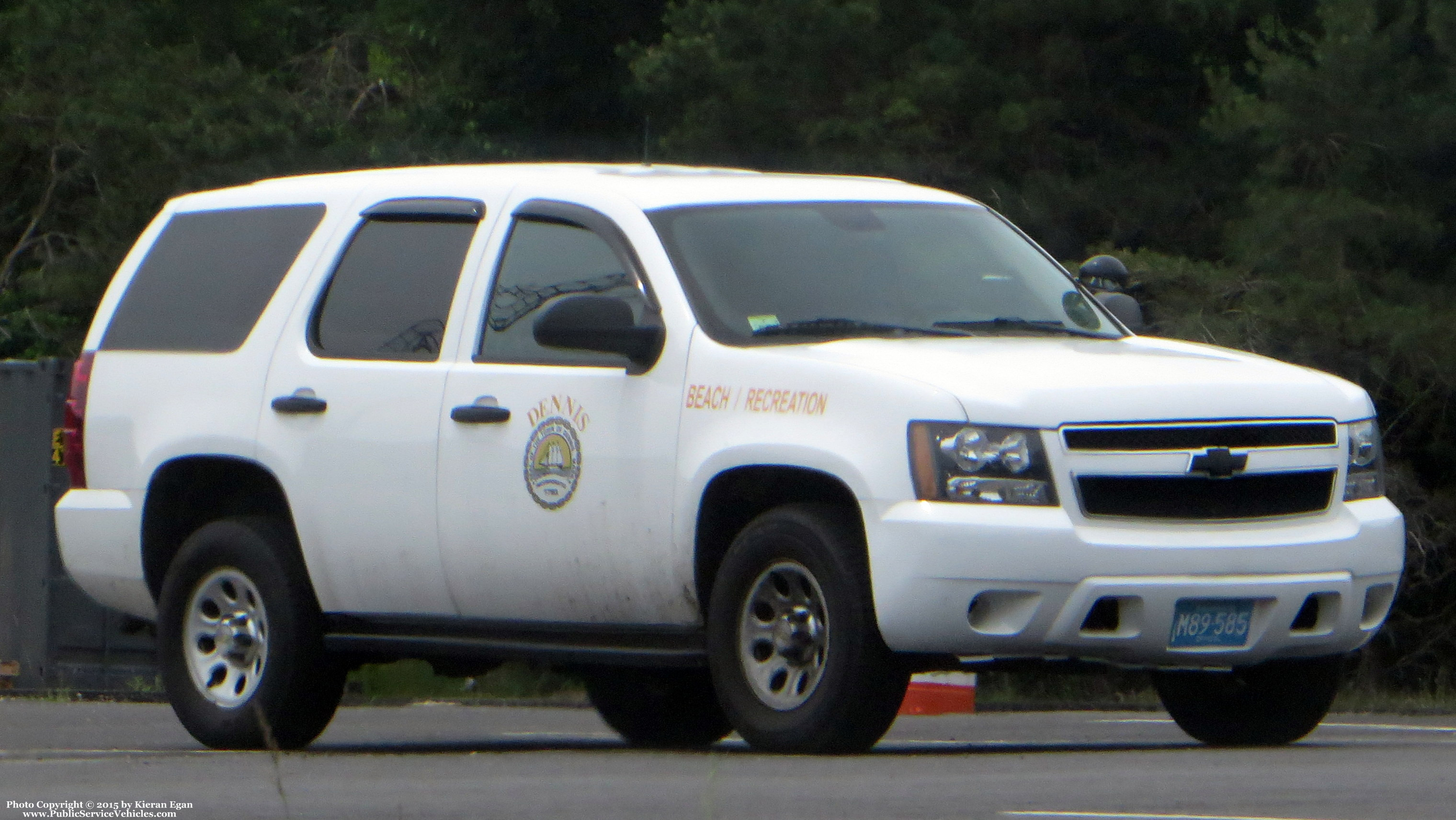 A photo  of Dennis Beach / Recreation Department
            Car M89•585, a 2011 Chevrolet Tahoe             taken by Kieran Egan