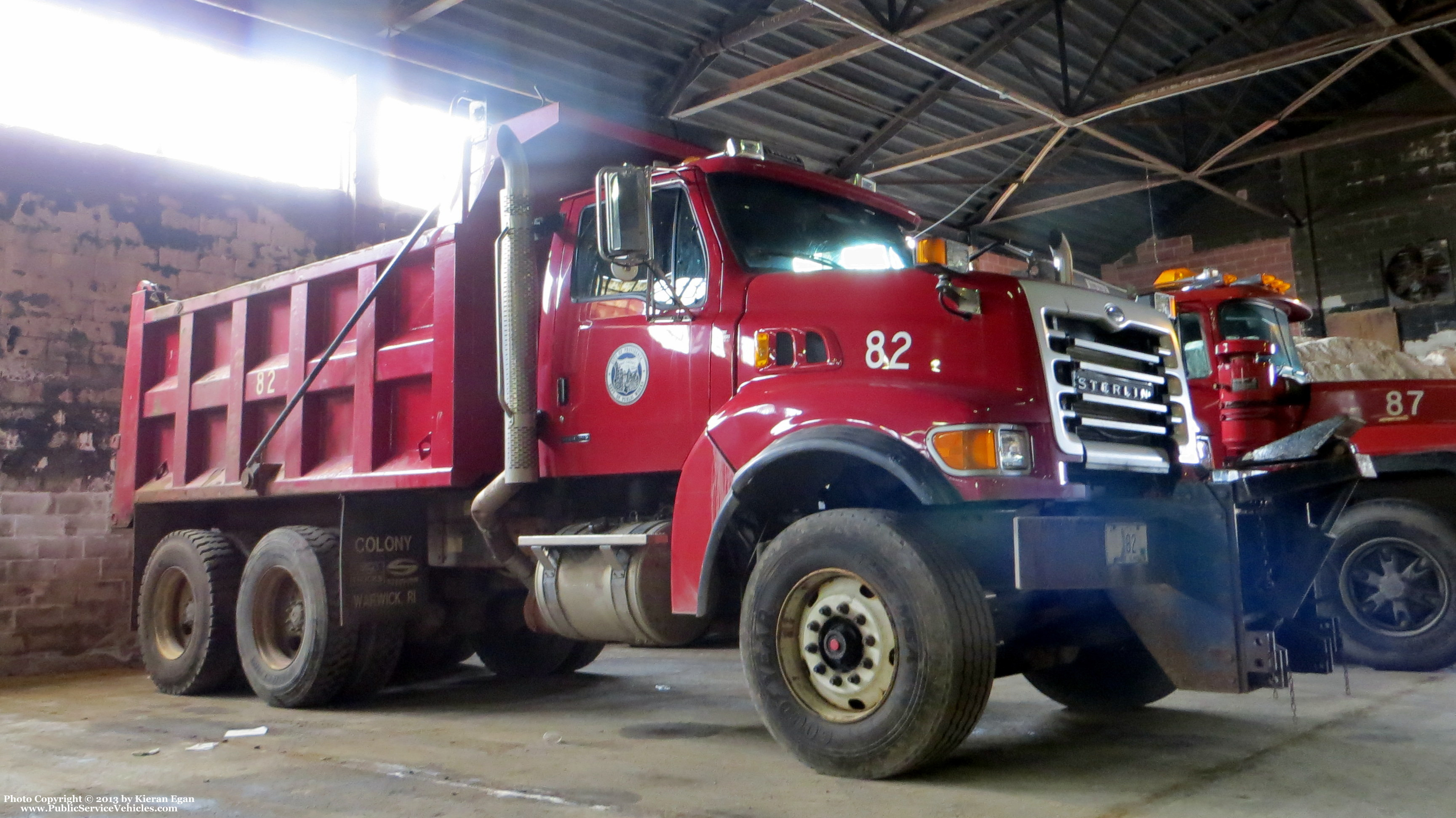 A photo  of Providence Highway Division
            Truck 82, a 2000-2010 Sterling             taken by Kieran Egan