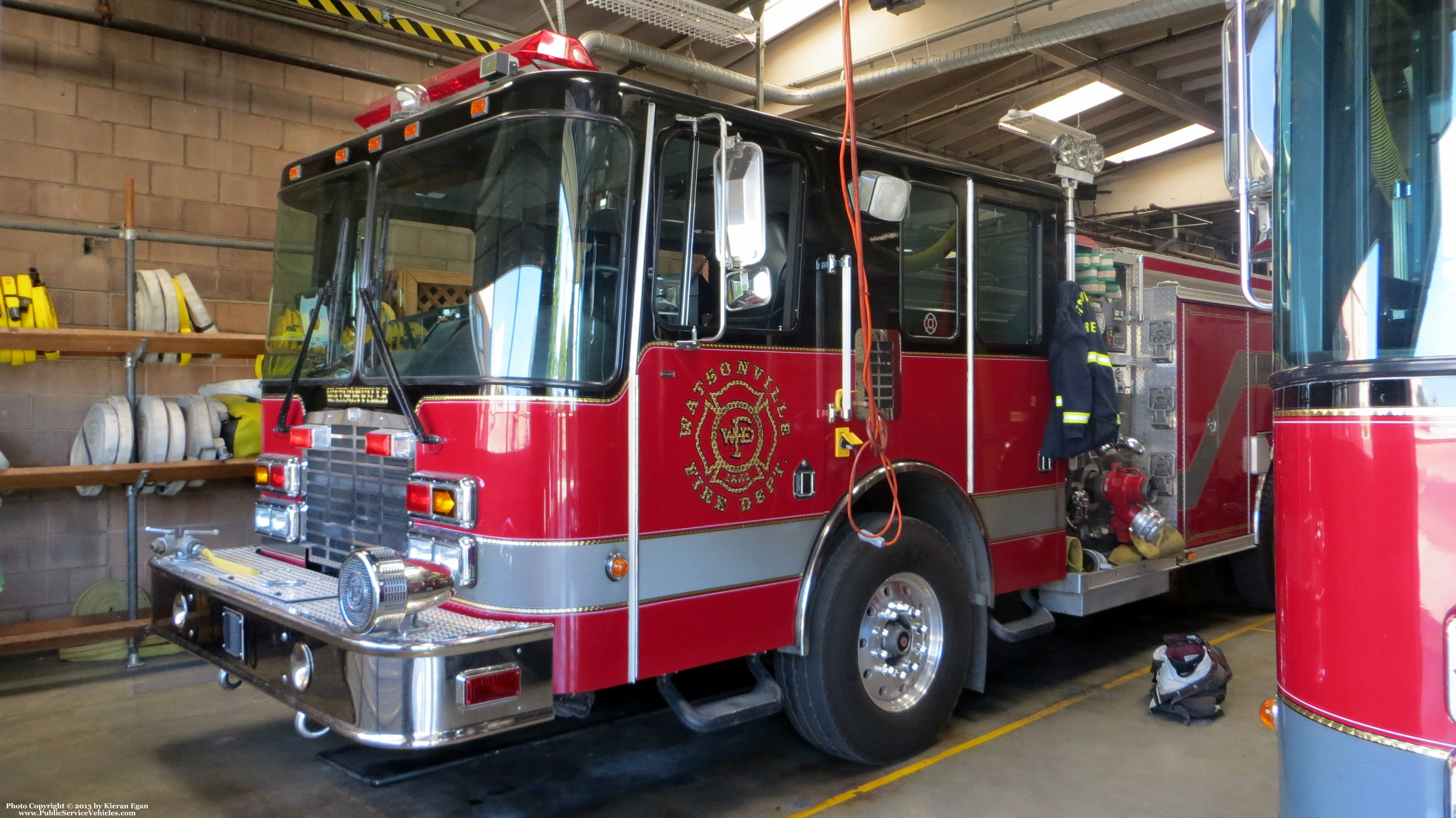A photo  of Watsonville Fire
            Engine 4413, a 2006 HME Central States Penetrator             taken by Kieran Egan