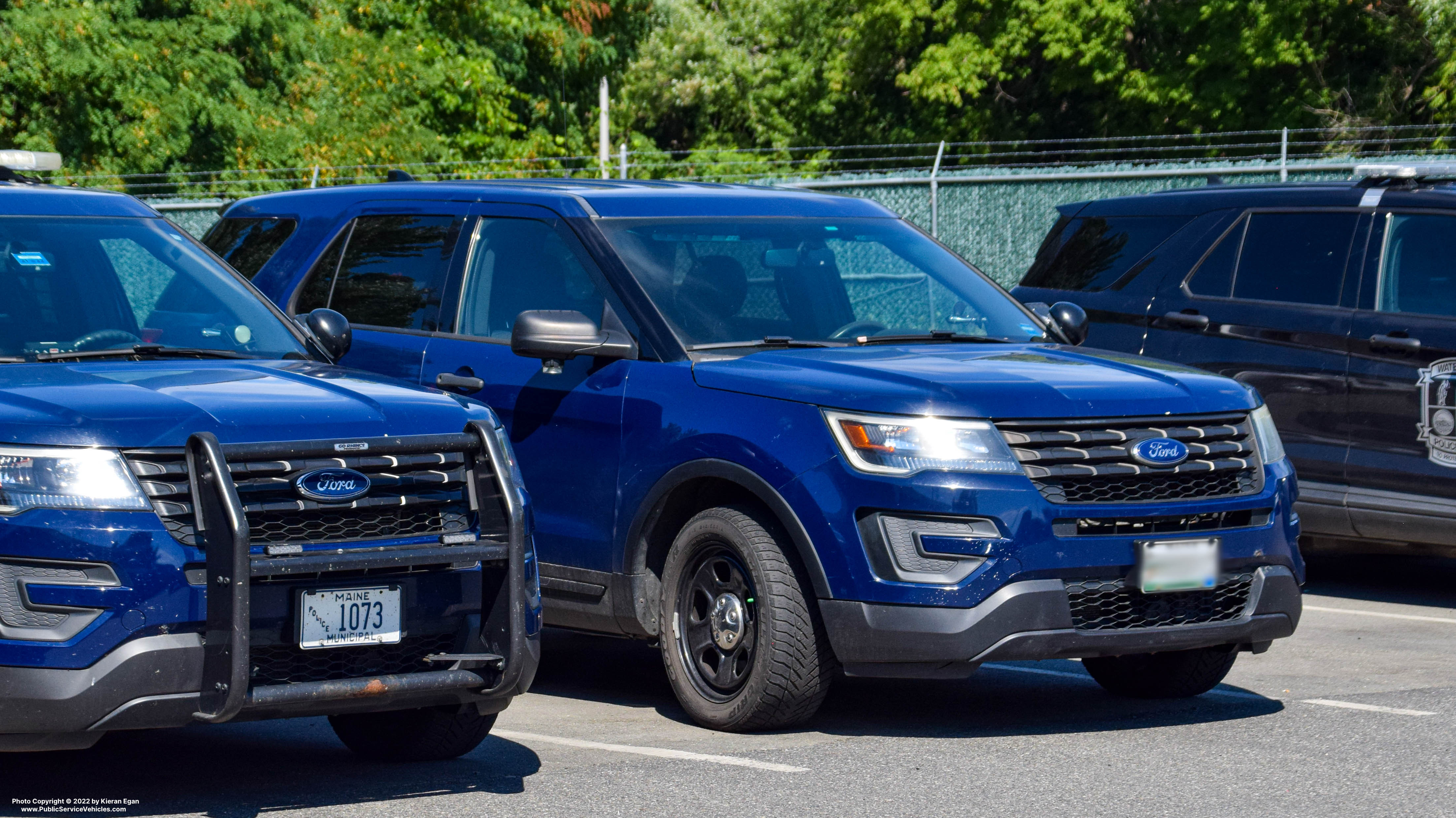 A photo  of Waterville Police
            Unmarked Unit, a 2016-2019 Ford Police Interceptor Utility             taken by Kieran Egan