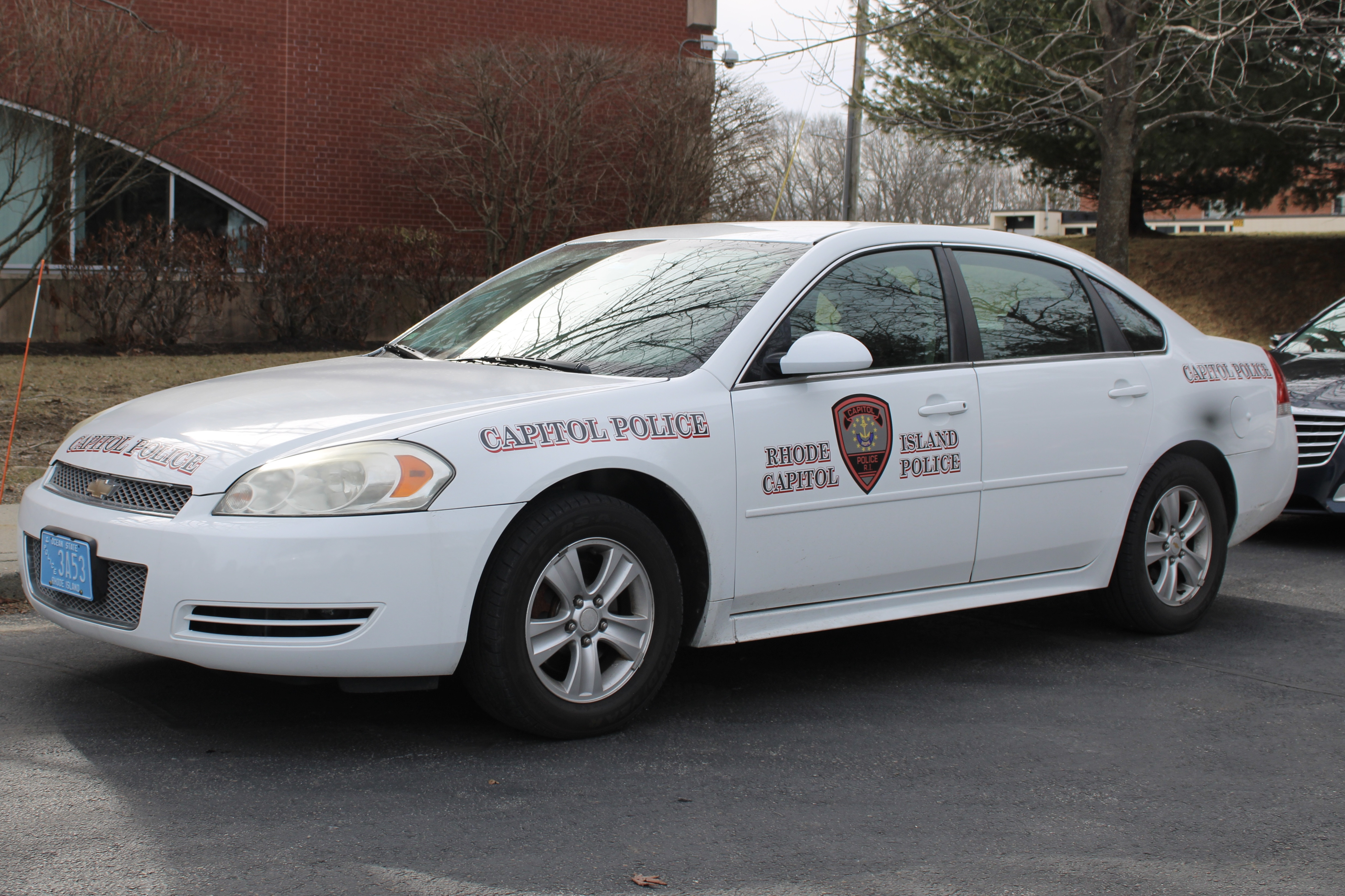 A photo  of Rhode Island Capitol Police
            Cruiser 3A53, a 2013 Chevrolet Impala             taken by @riemergencyvehicles
