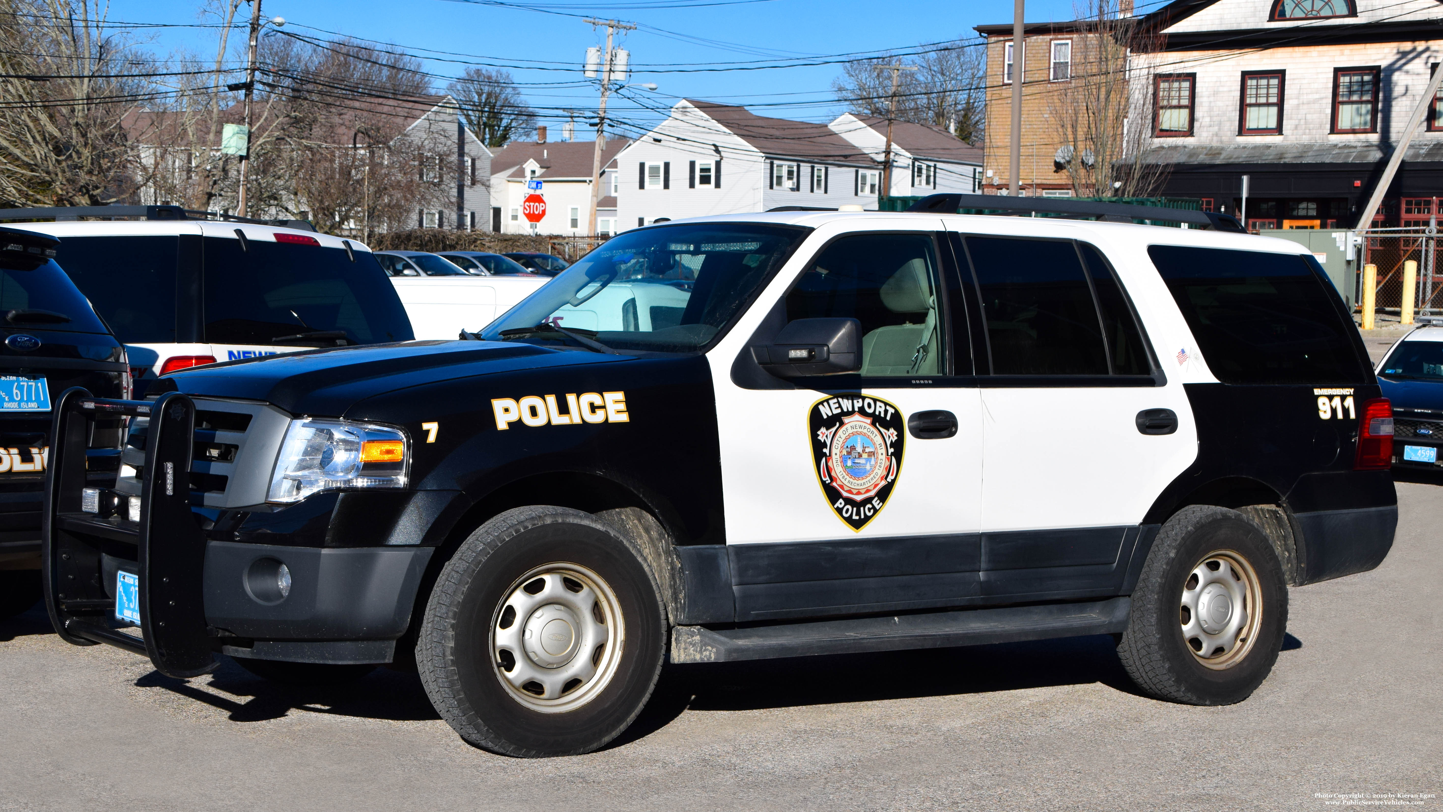 A photo  of Newport Police
            Car 7, a 2011 Ford Expedition             taken by Kieran Egan