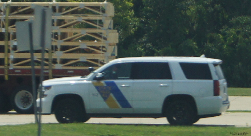 A photo  of New Jersey State Police
            Cruiser 912, a 2015-2020 Chevrolet Tahoe             taken by Jamian Malo