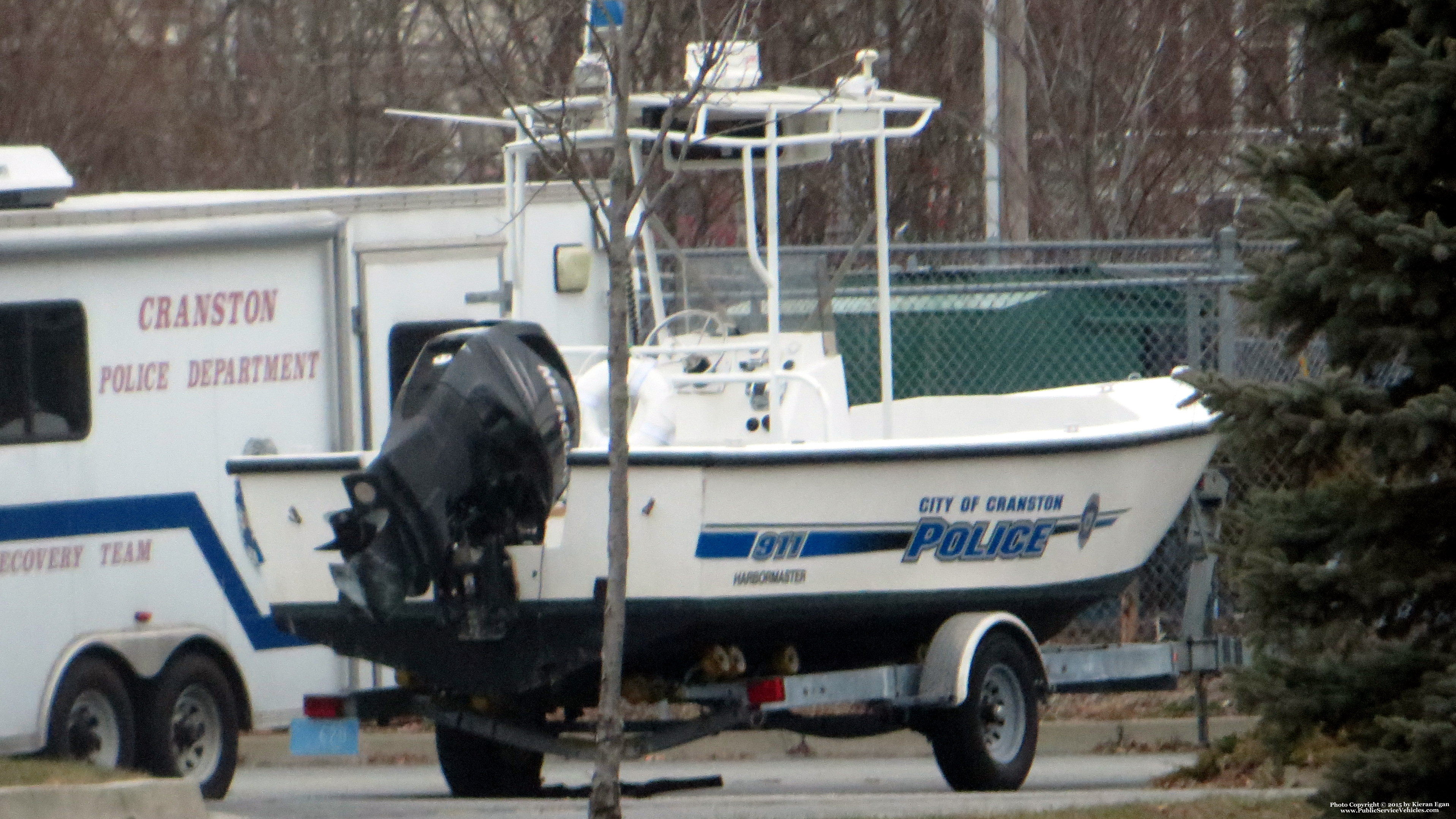 A photo  of Cranston Police
            Marine Unit, a 2000-2015 Marine Unit             taken by Kieran Egan