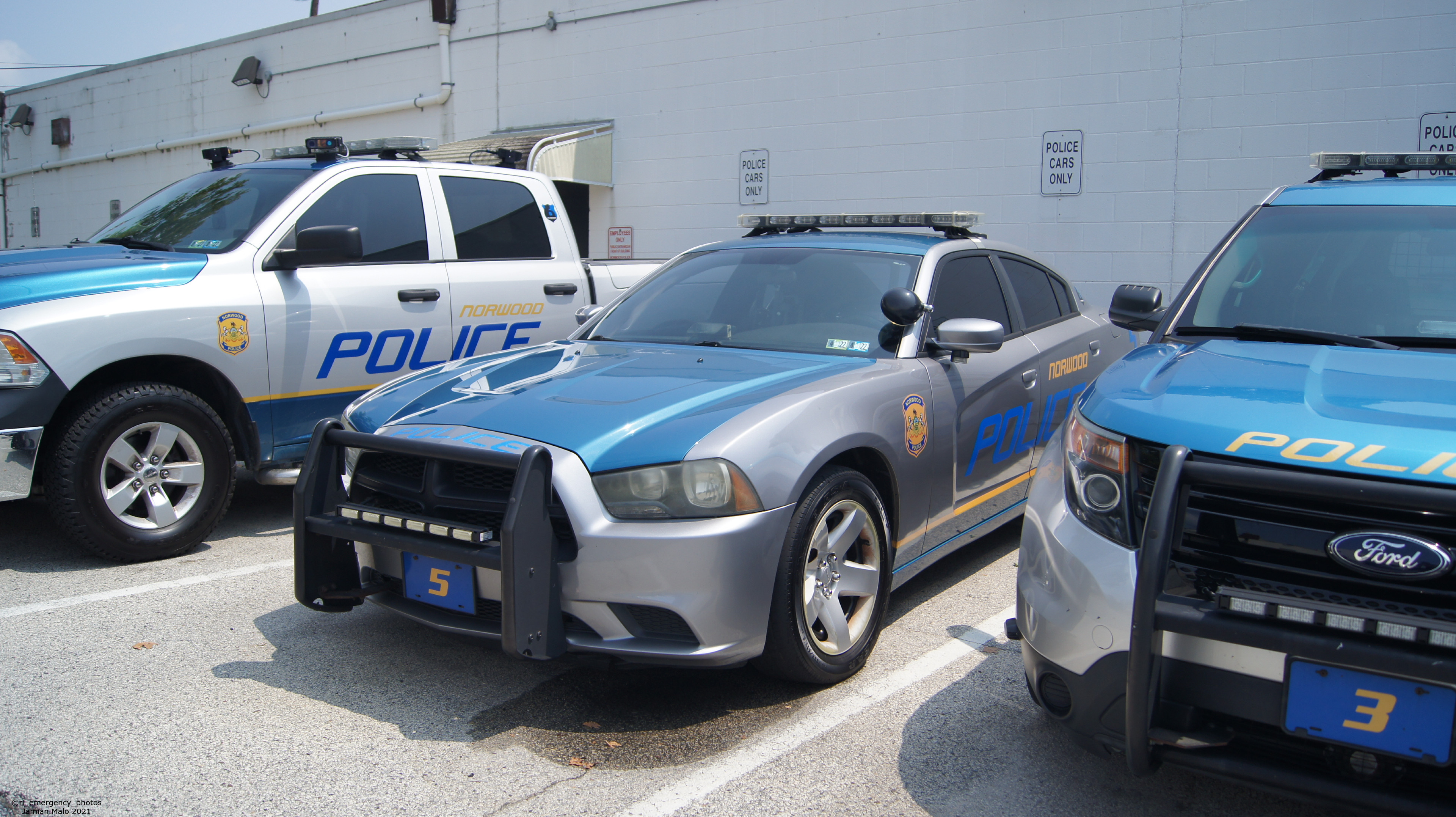 A photo  of Norwood Police
            Car 5, a 2011-2014 Dodge Charger             taken by Jamian Malo