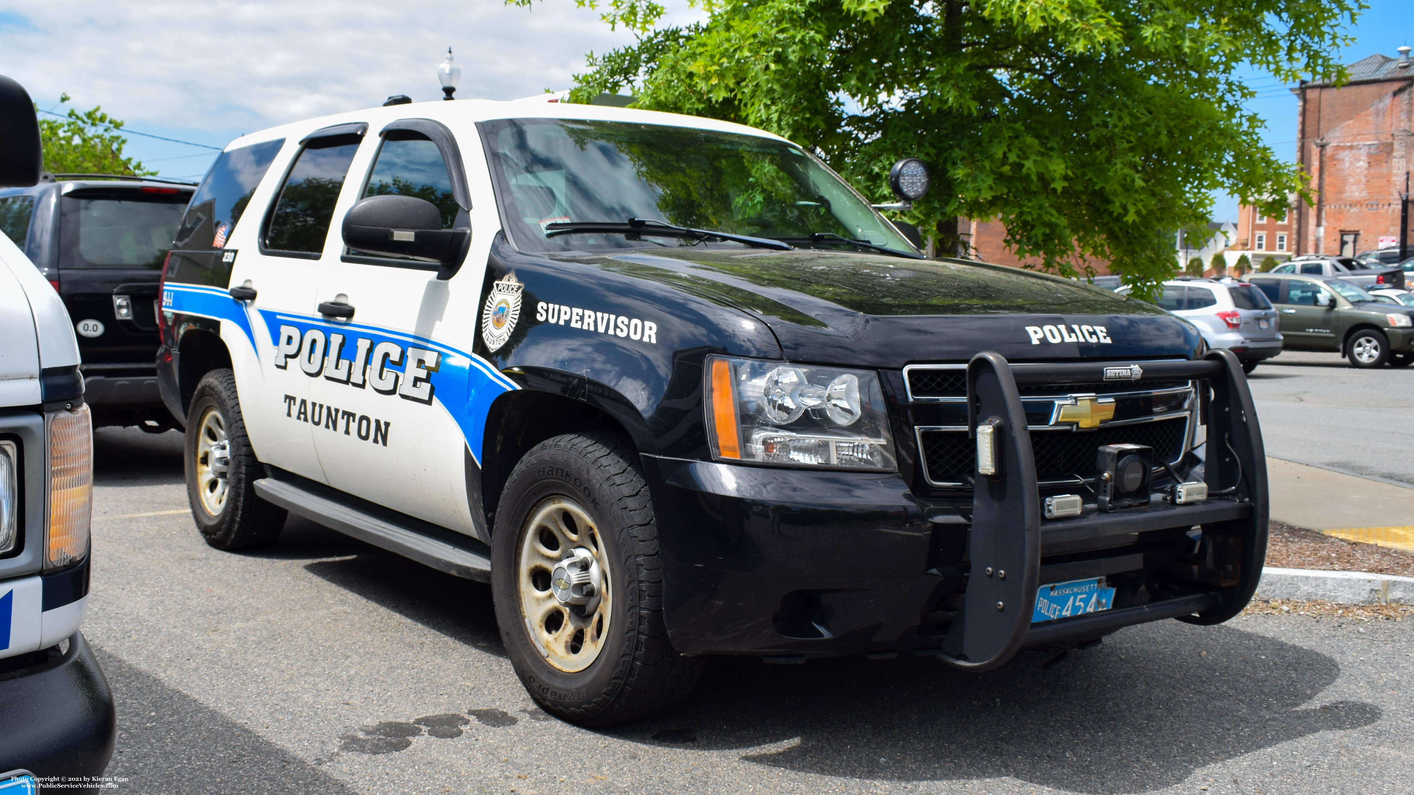 A photo  of Taunton Police
            Cruiser 230, a 2010 Chevrolet Tahoe             taken by Kieran Egan