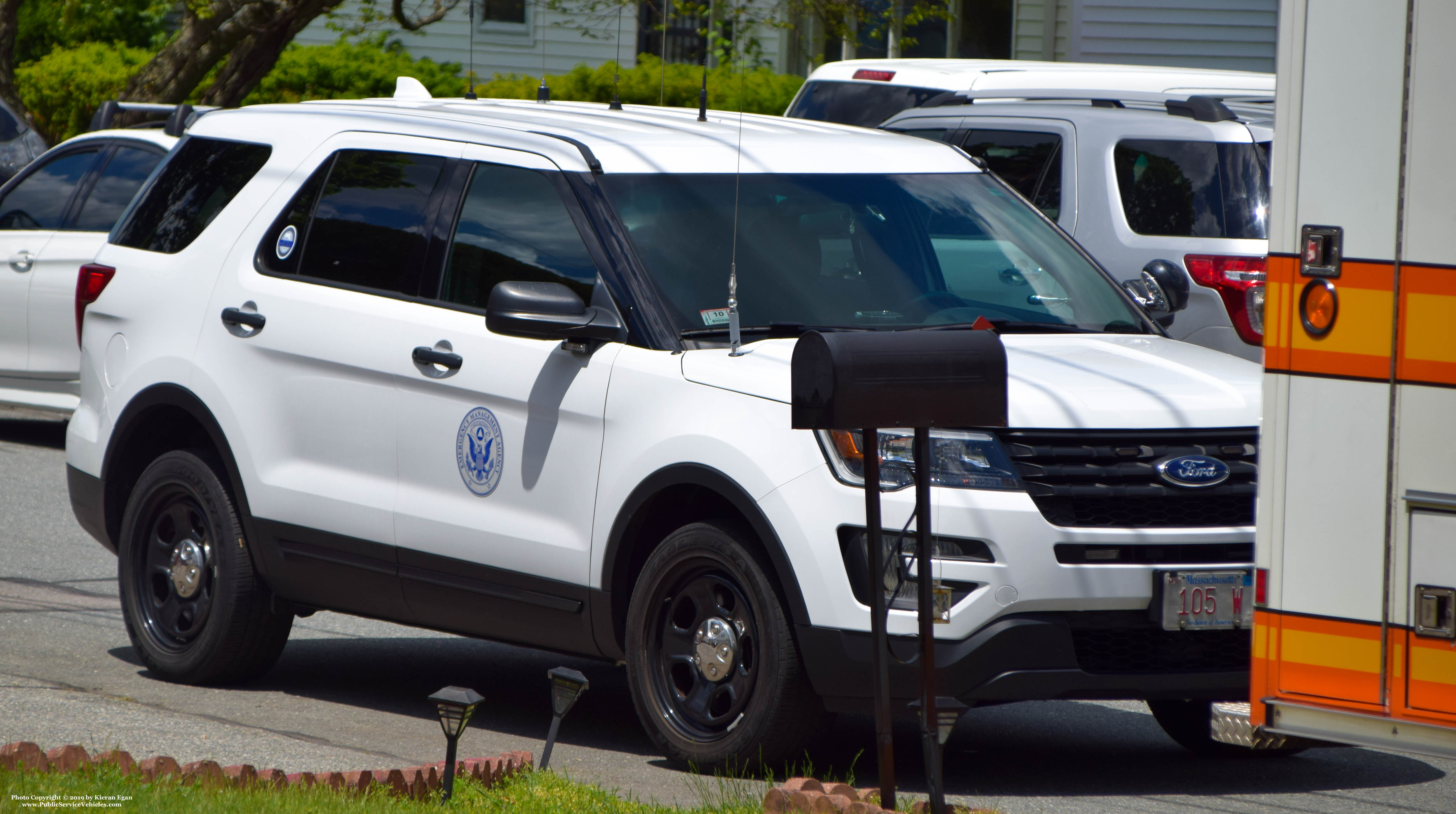 A photo  of Swansea Police
            Emergency Management, a 2016-2018 Ford Police Interceptor Utility             taken by Kieran Egan