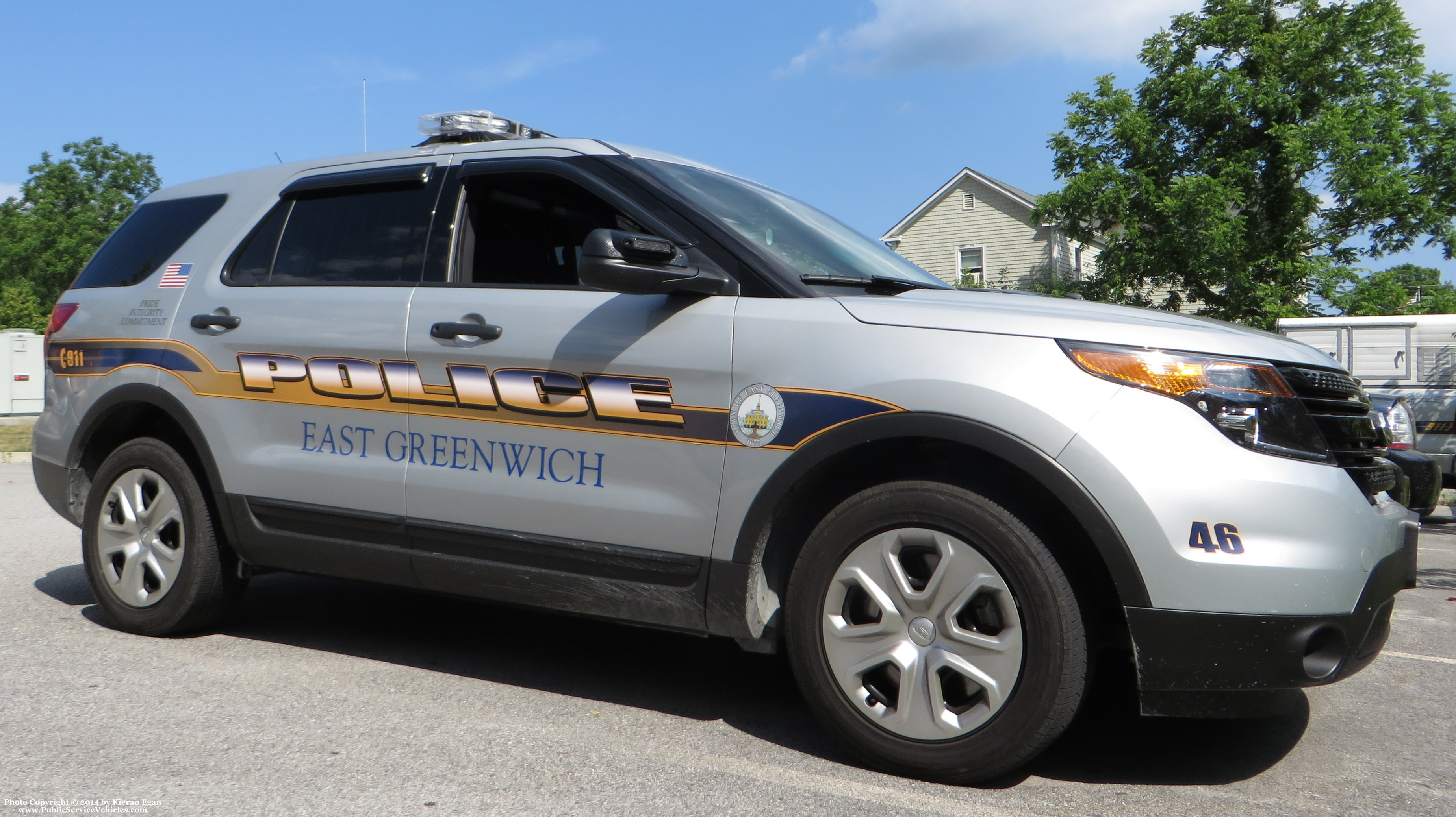 A photo  of East Greenwich Police
            Cruiser 1246, a 2014 Ford Police Interceptor Utility/2014 Ford Police Interceptor Utility             taken by Kieran Egan