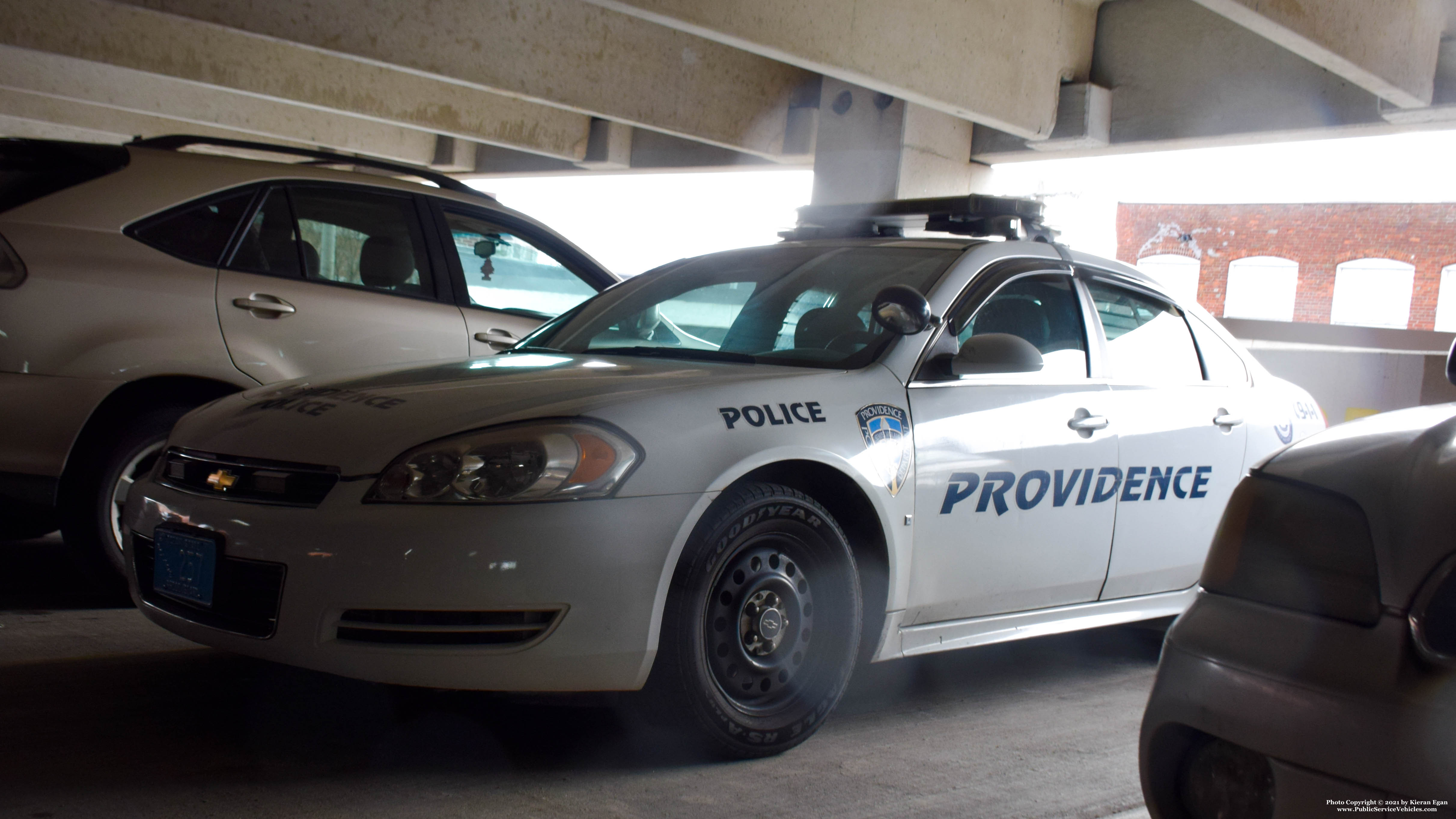 A photo  of Providence Police
            Cruiser 257, a 2006-2013 Chevrolet Impala             taken by Kieran Egan
