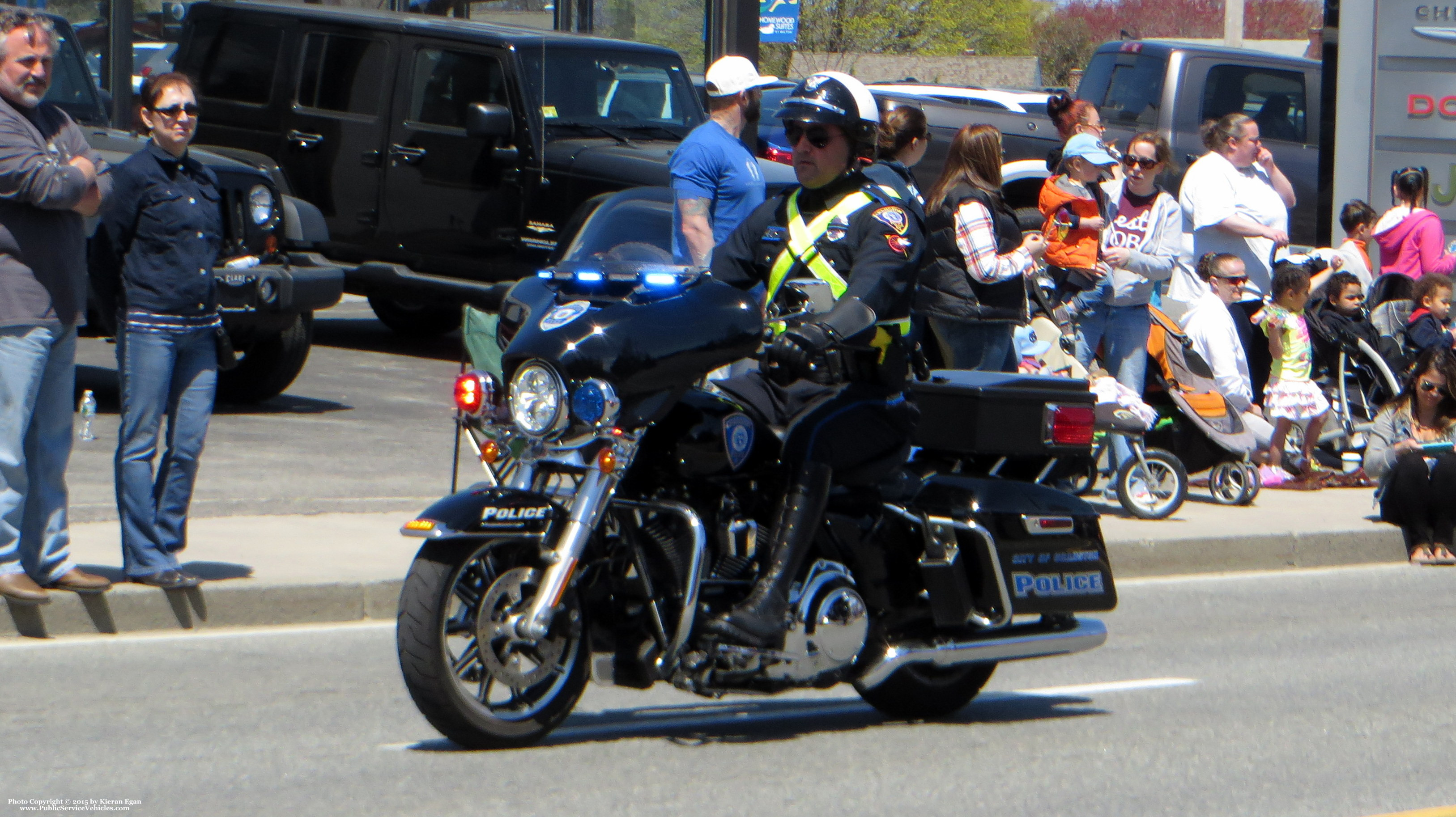 A photo  of Cranston Police
            Motorcycle 2, a 2010-2015 Harley Davidson Electra Glide             taken by Kieran Egan