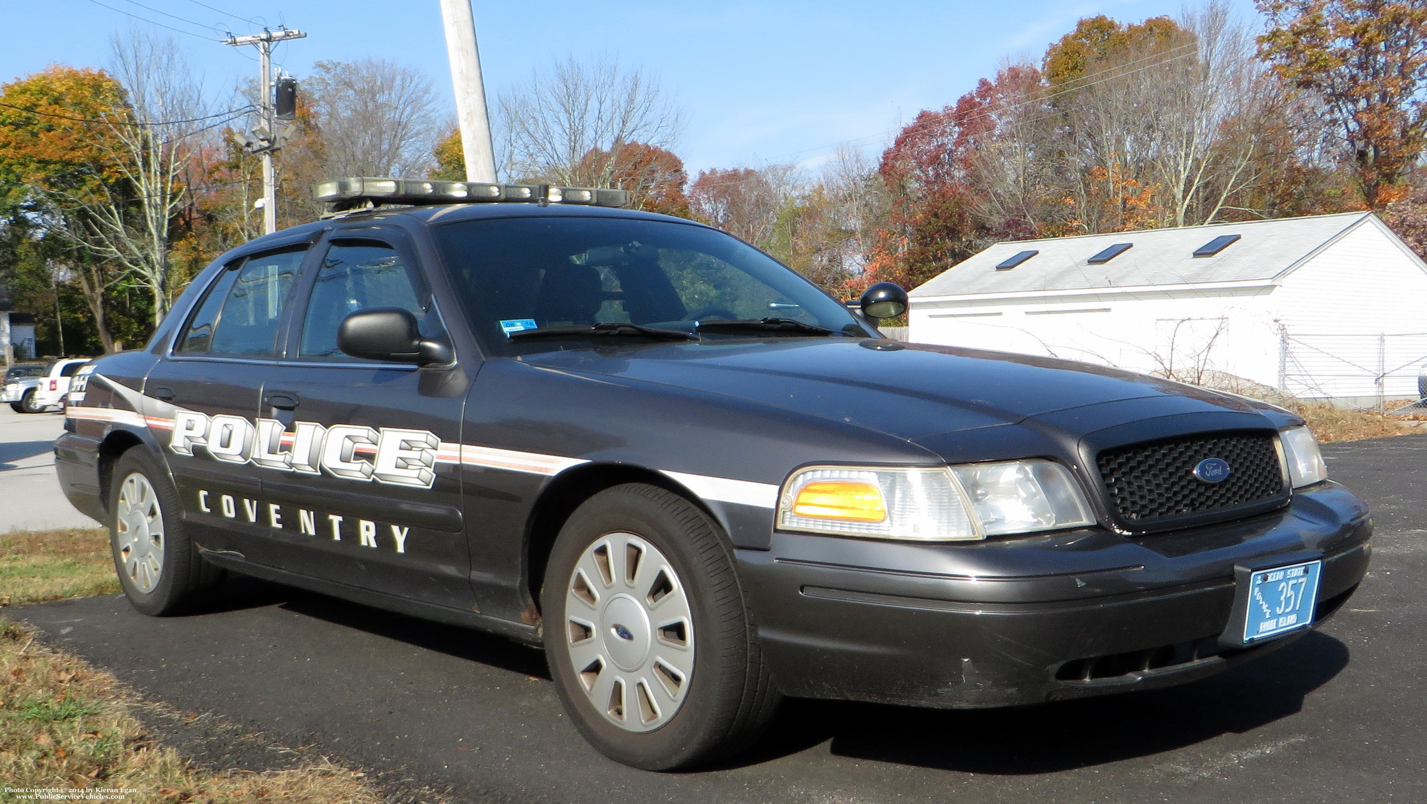 A photo  of Coventry Police
            Cruiser 357, a 2008 Ford Crown Victoria Police Interceptor             taken by Kieran Egan