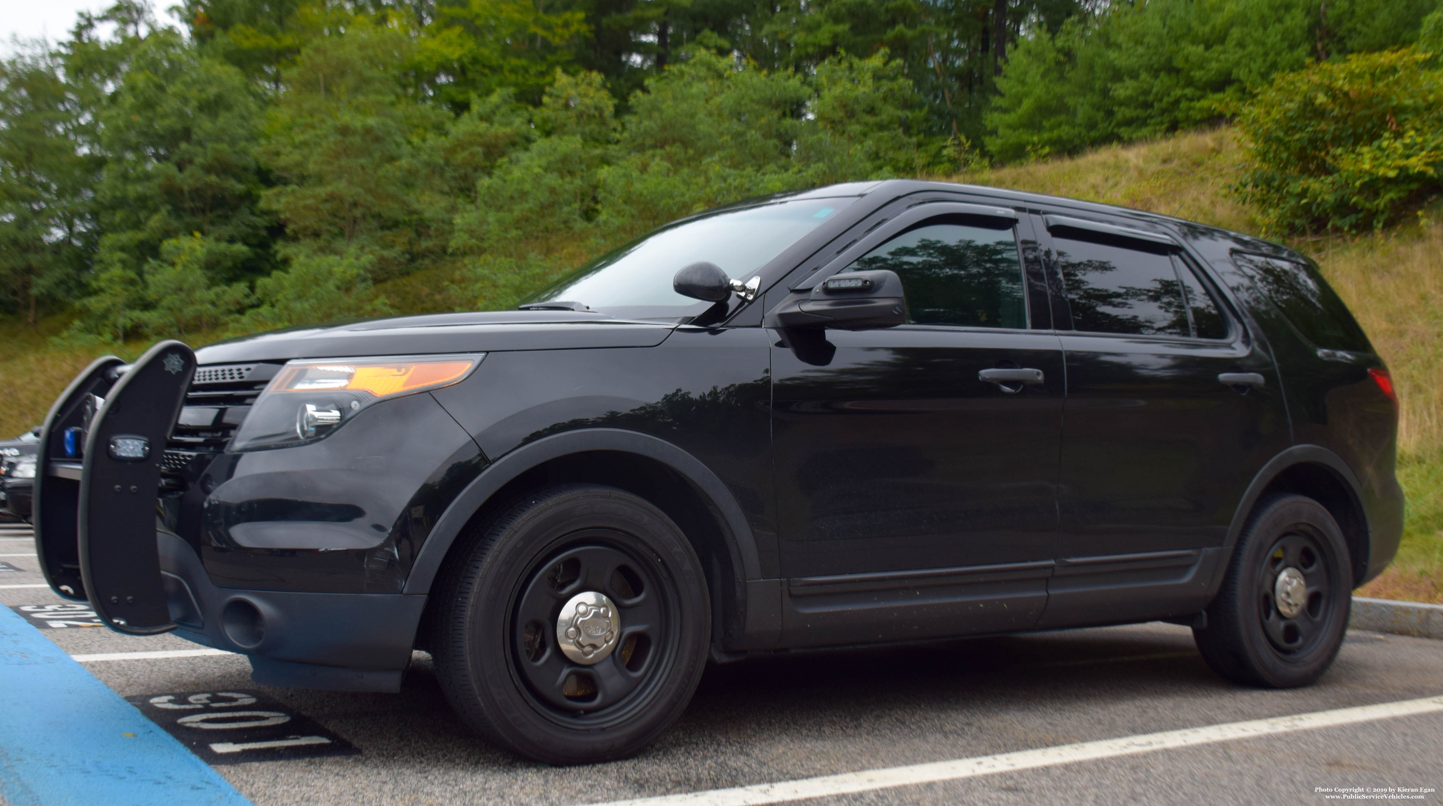 A photo  of Bridgewater State University Police
            Cruiser 901, a 2013 Ford Police Interceptor Utility             taken by Kieran Egan