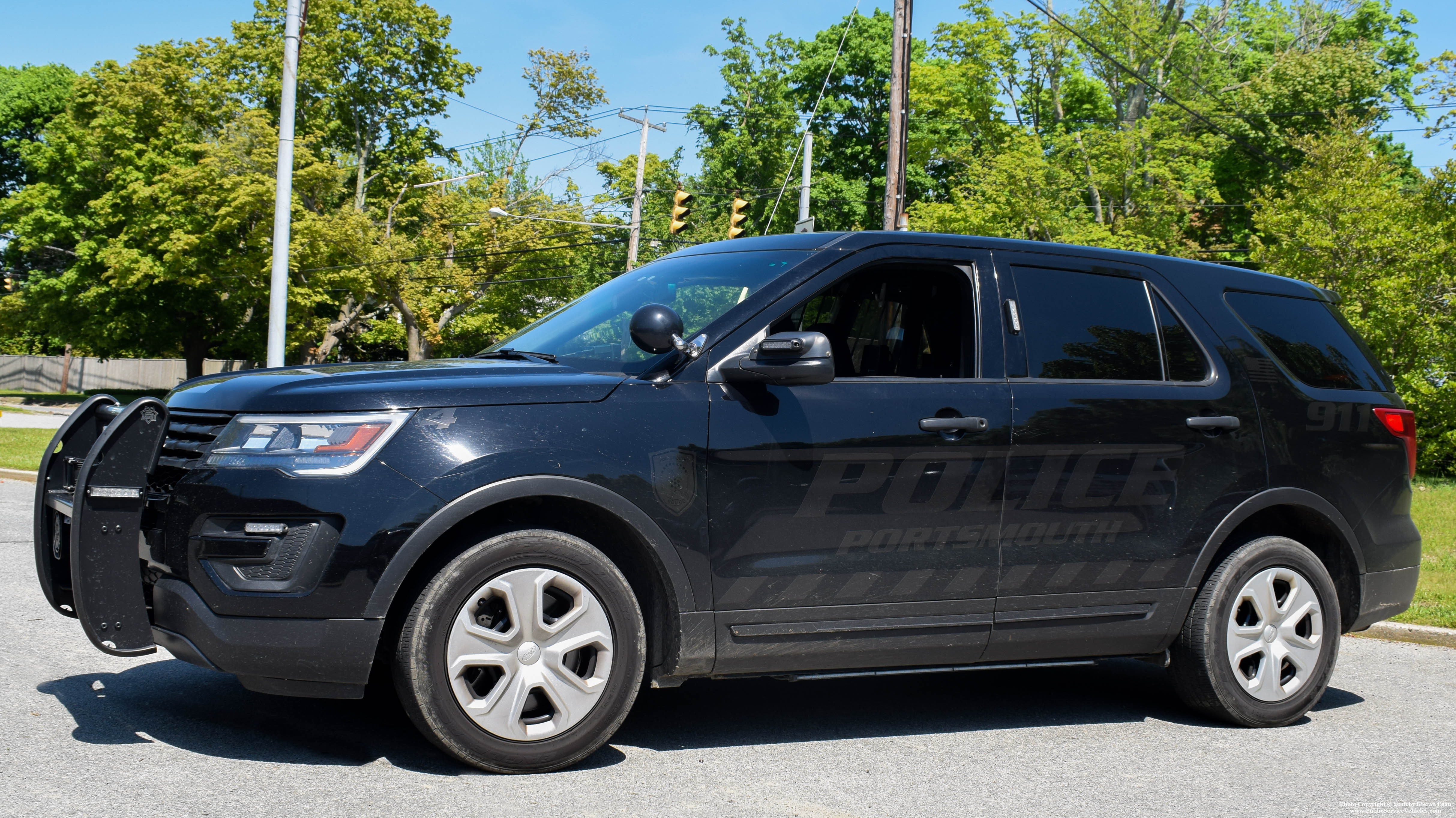 A photo  of Portsmouth Police
            Car 4, a 2016 Ford Police Interceptor Sedan             taken by Kieran Egan