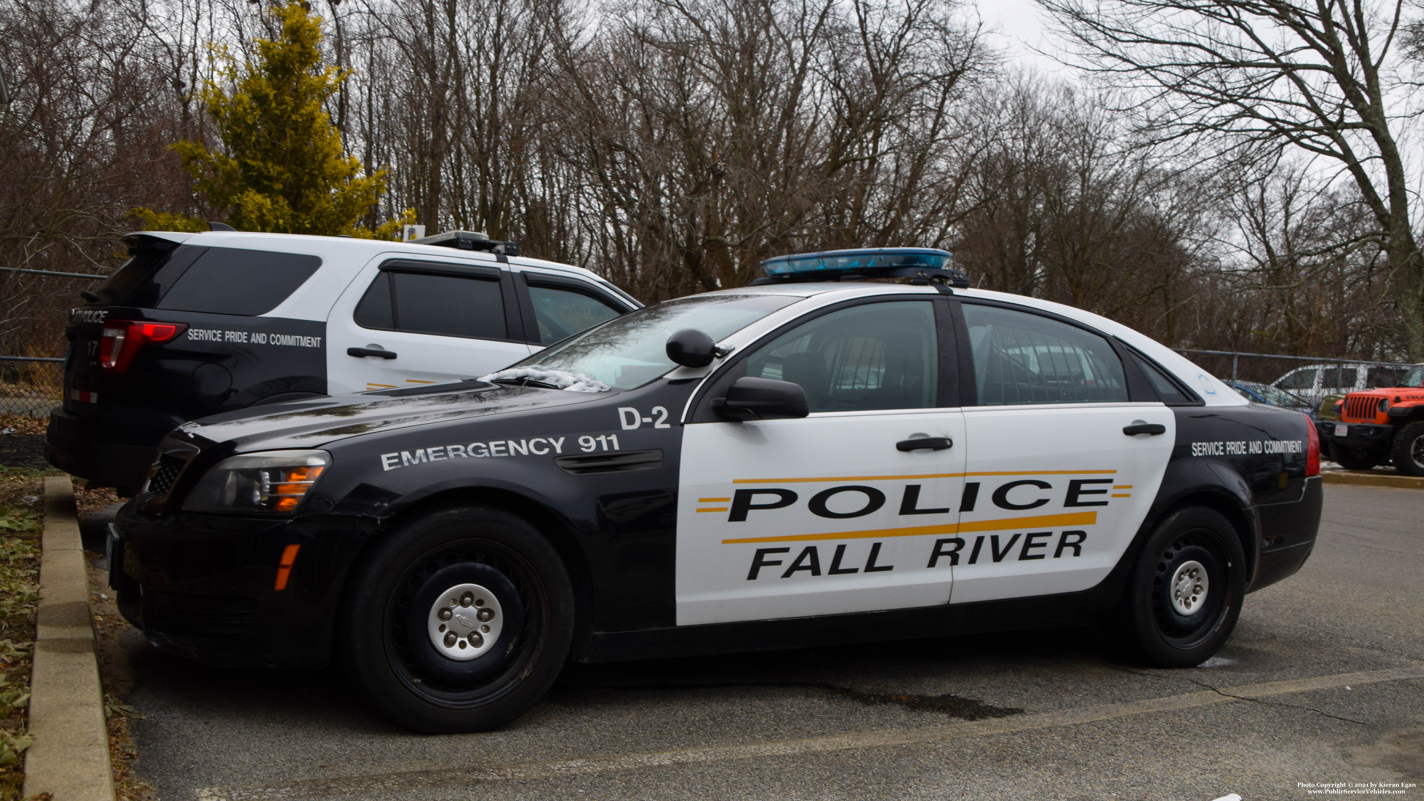 A photo  of Fall River Police
            D-2, a 2011 Chevrolet Caprice             taken by Kieran Egan