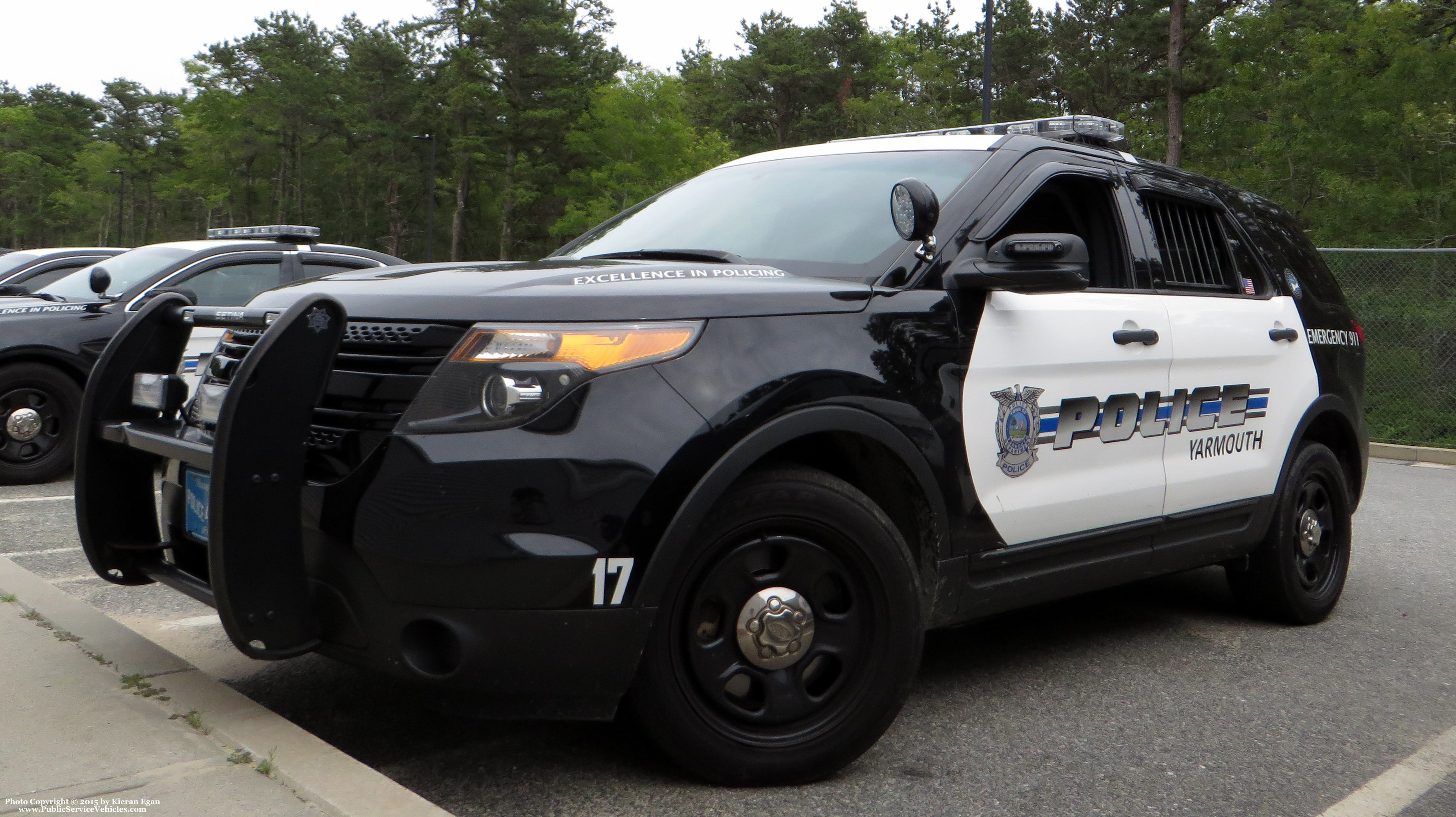 A photo  of Yarmouth Police
            J-17, a 2013-2015 Ford Police Interceptor Utility             taken by Kieran Egan