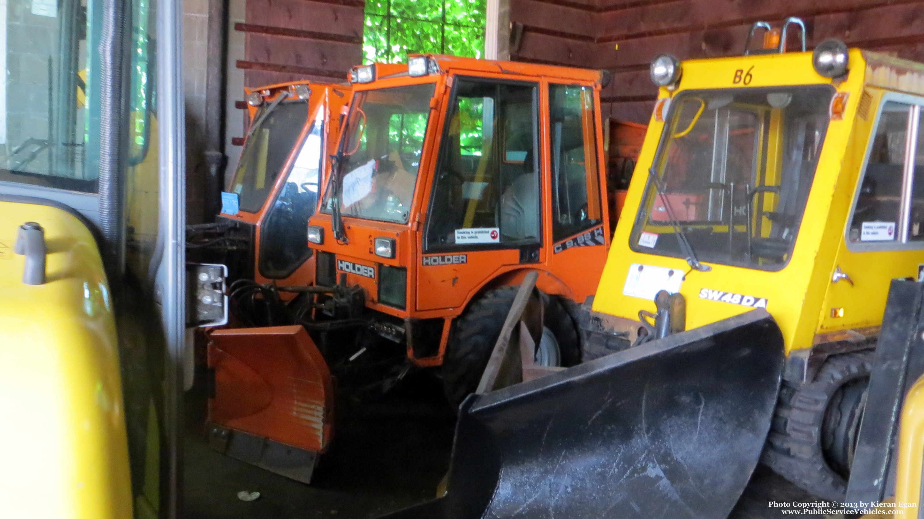 A photo  of Norwood Public Works
            Tractor 2, a 1990-2010 Holder             taken by Kieran Egan