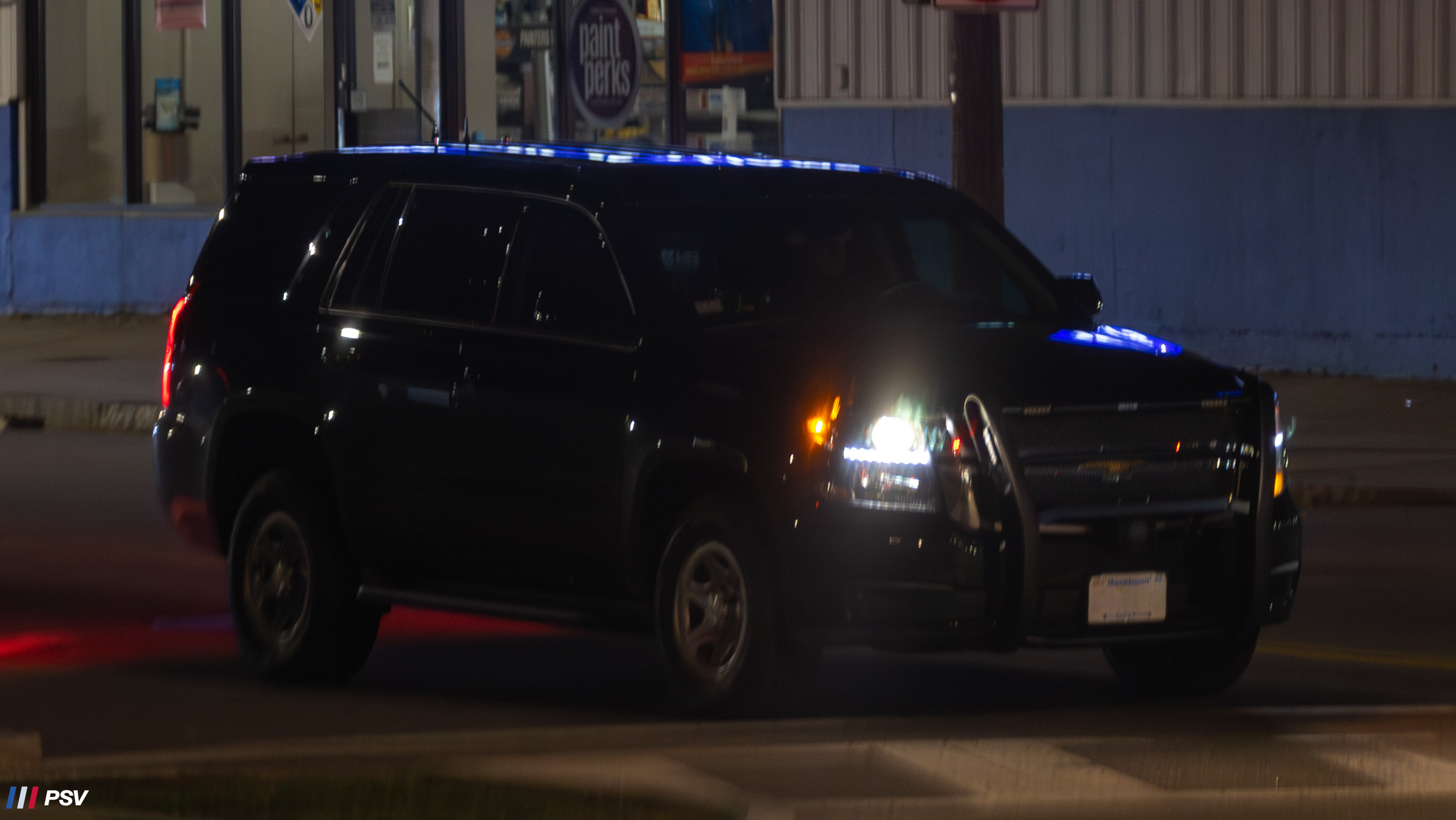 A photo  of Fall River Police
            K-9 Unit, a 2019 Chevrolet Tahoe SSV             taken by Kieran Egan
