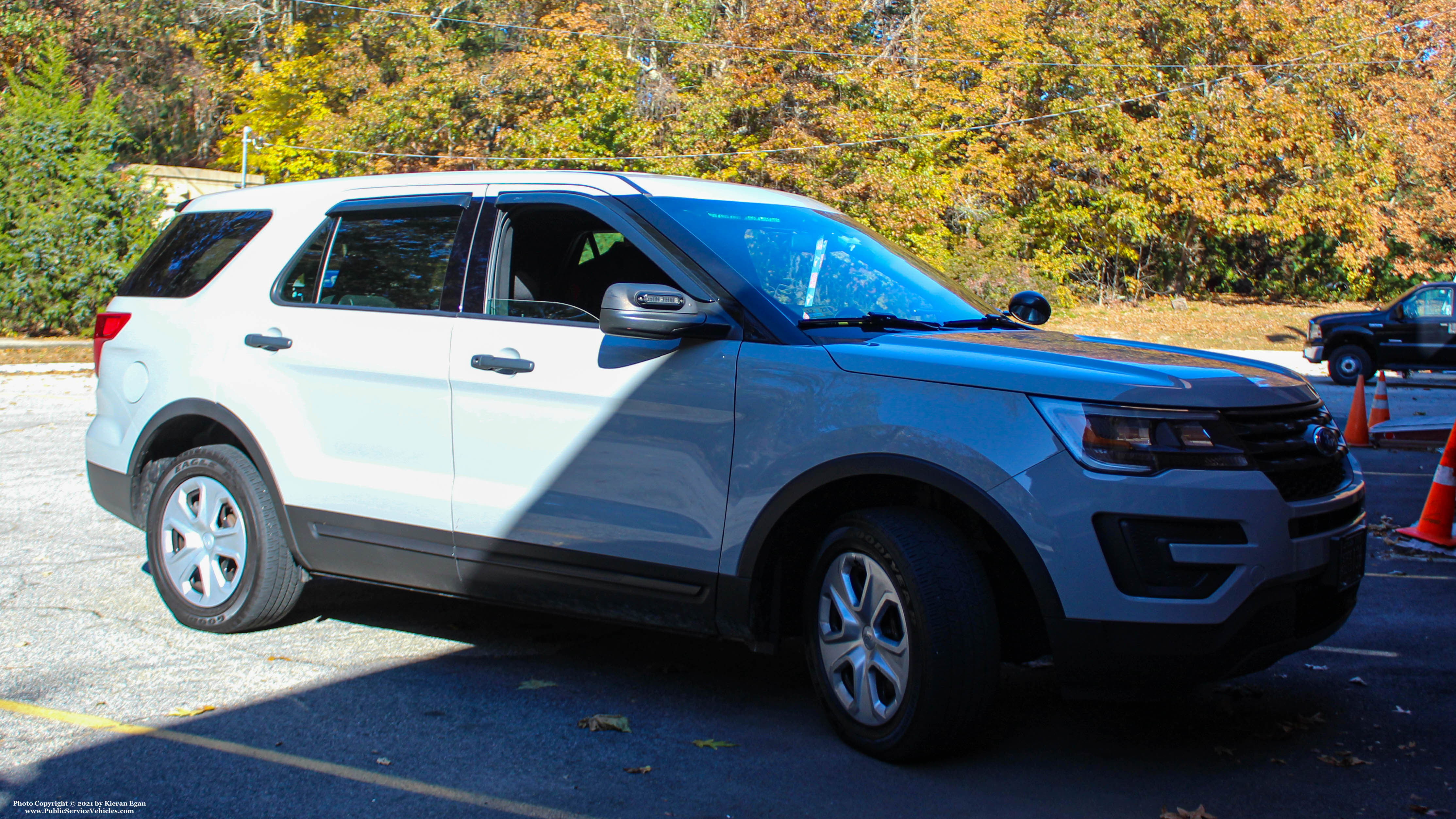 A photo  of Rhode Island State Police
            Cruiser 136, a 2017 Ford Police Interceptor Utility             taken by Kieran Egan