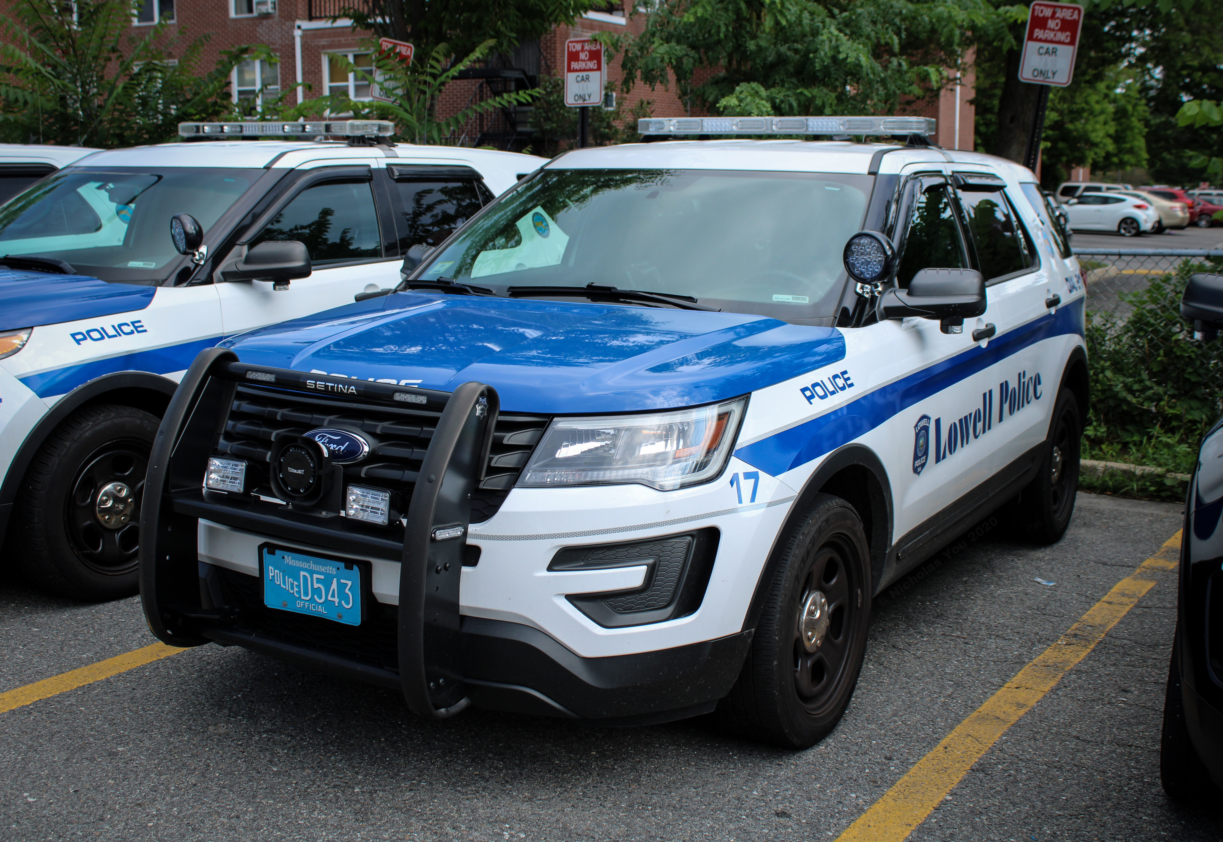 A photo  of Lowell Police
            Car 17, a 2018 Ford Police Interceptor Utility             taken by Nicholas You