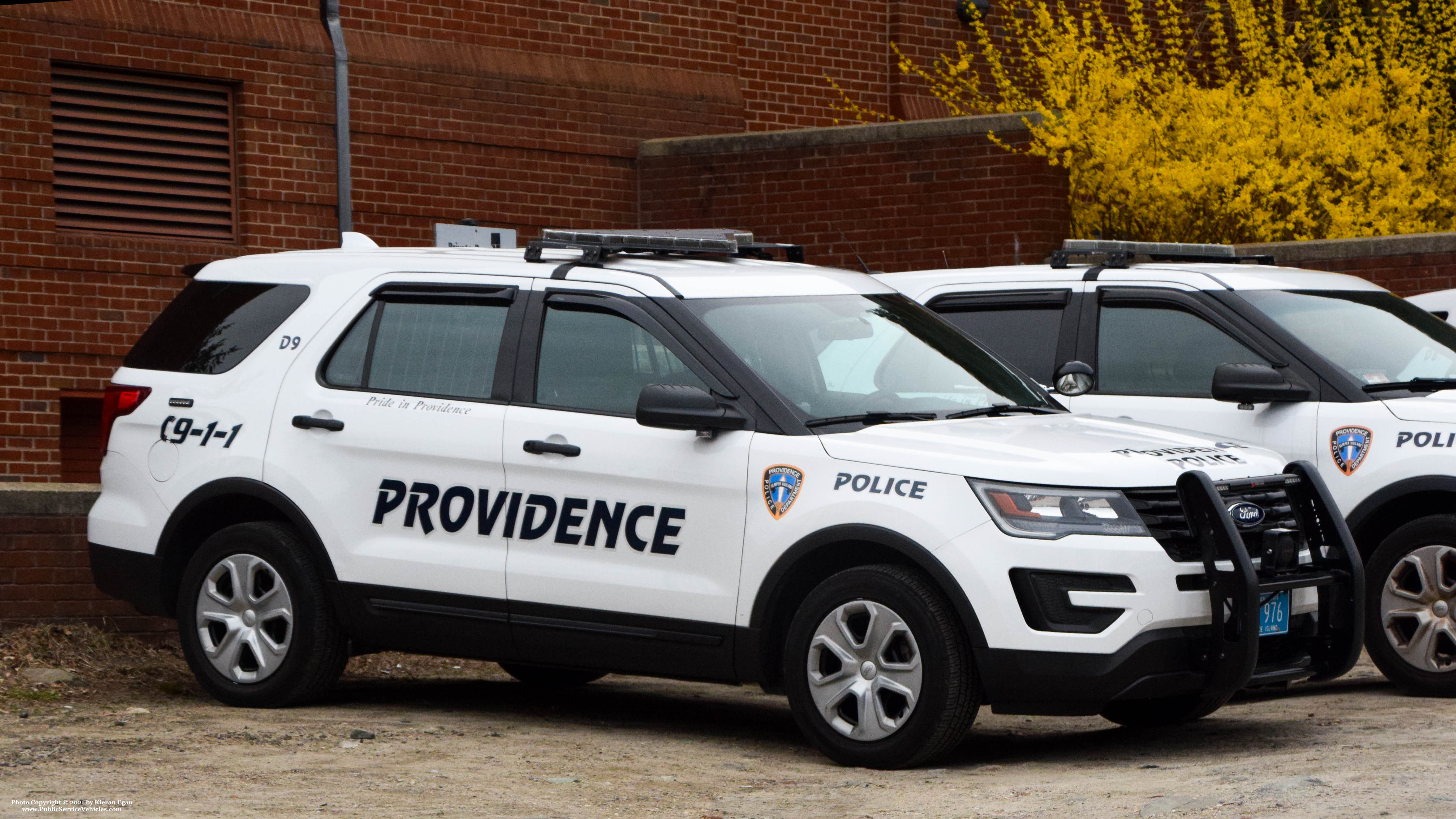 A photo  of Providence Police
            Cruiser 976, a 2017 Ford Police Interceptor Utility             taken by Kieran Egan