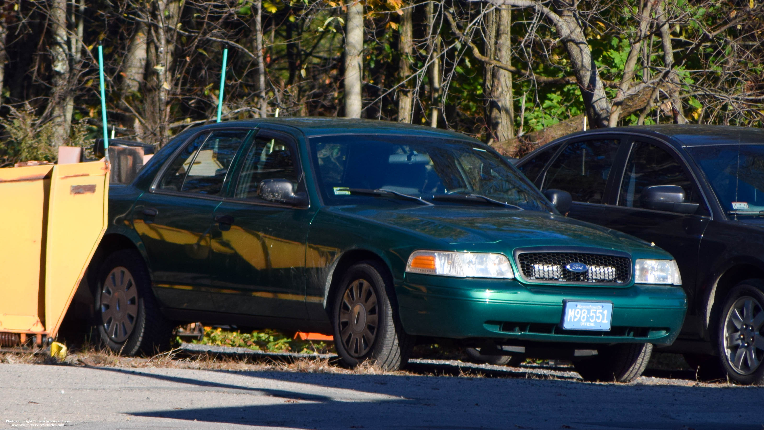 A photo  of Bellingham Police
            Car M98•551, a 2011 Ford Crown Victoria Police Interceptor             taken by Kieran Egan
