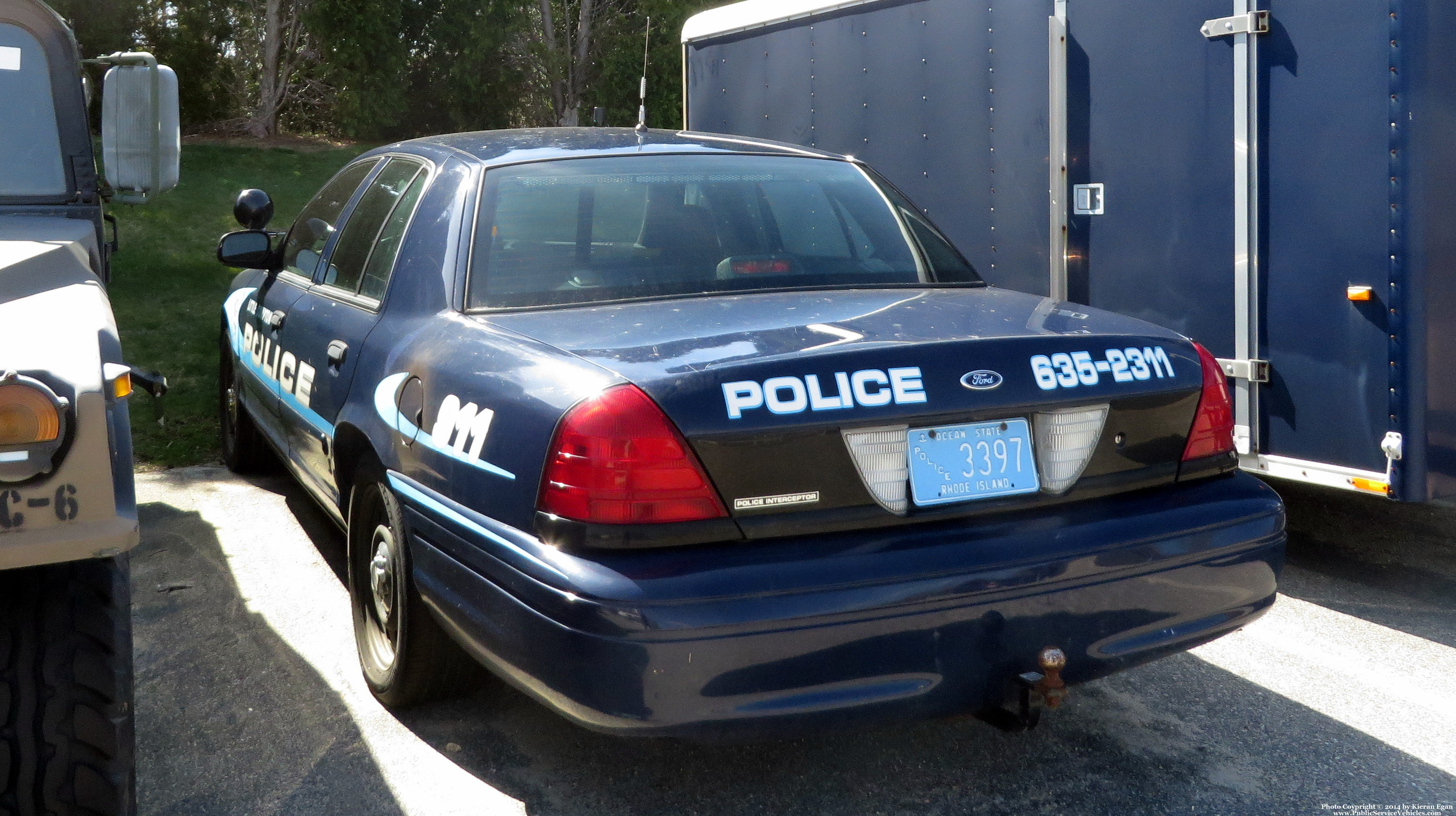 A photo  of Little Compton Police
            Cruiser 3379, a 2006-2008 Ford Crown Victoria Police Interceptor             taken by Kieran Egan