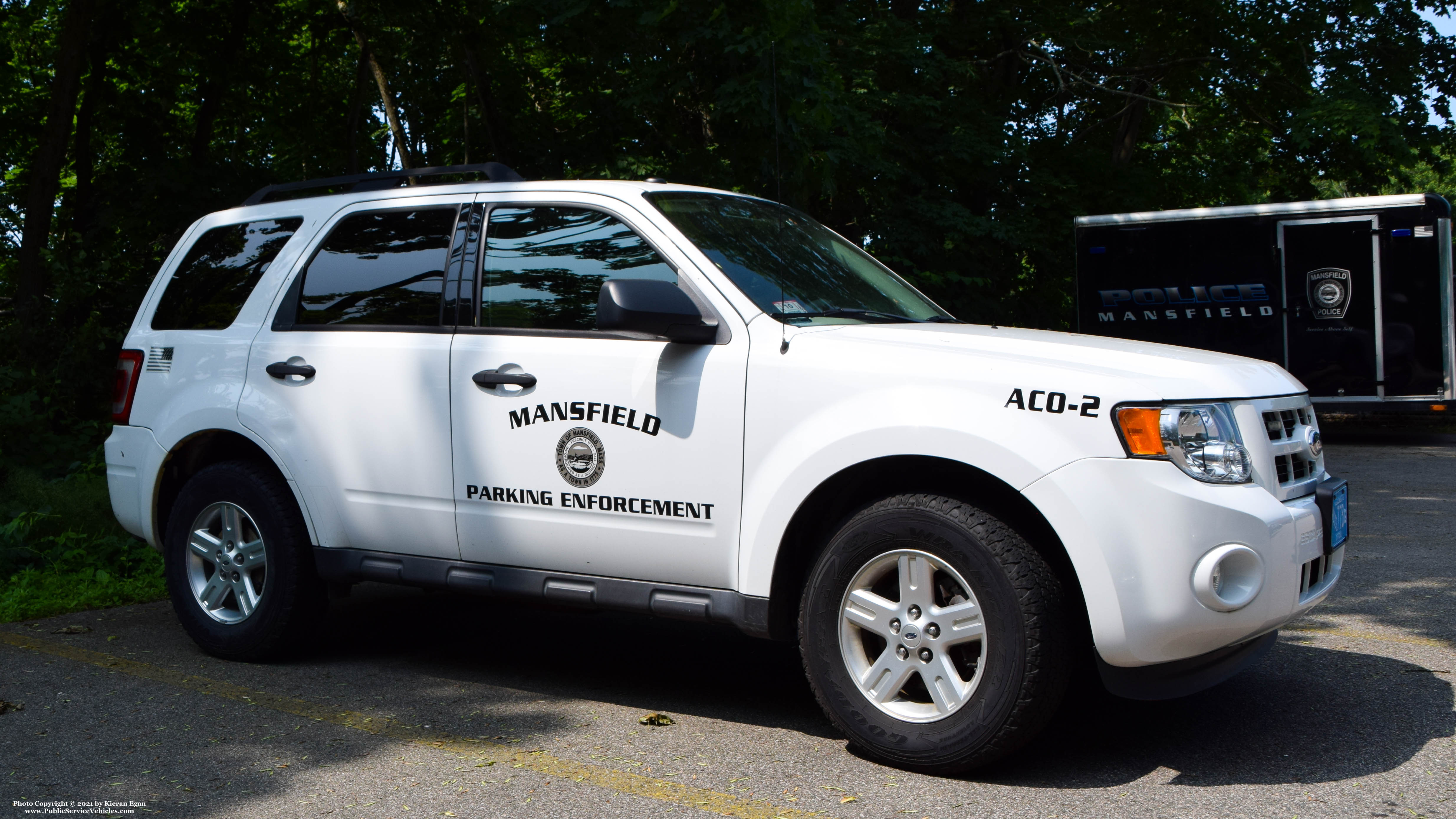 A photo  of Mansfield Police
            ACO-2, a 2012 Ford Escape             taken by Kieran Egan