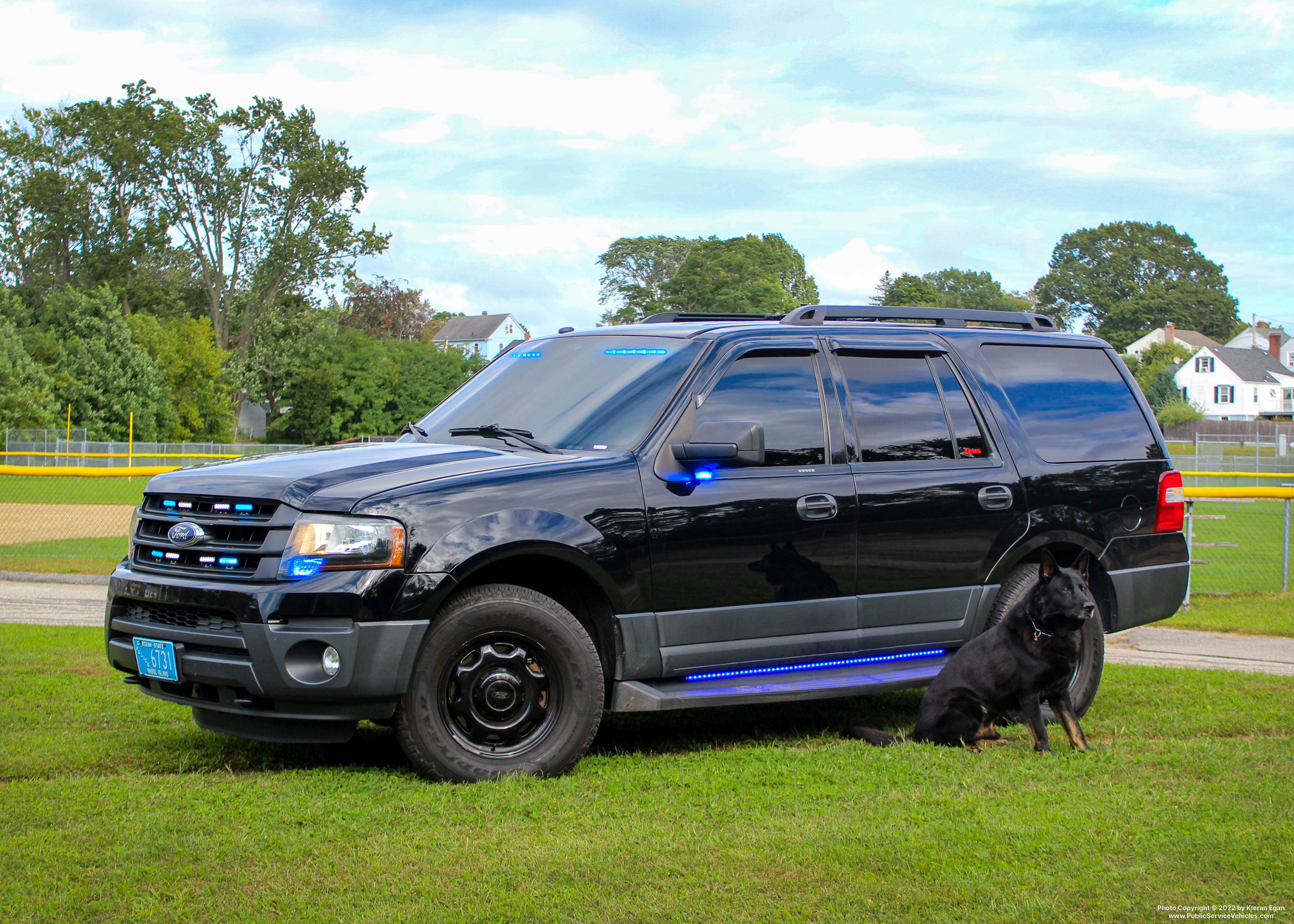 A photo  of Cranston Police
            K9-1, a 2016-2017 Ford Expedition             taken by Kieran Egan