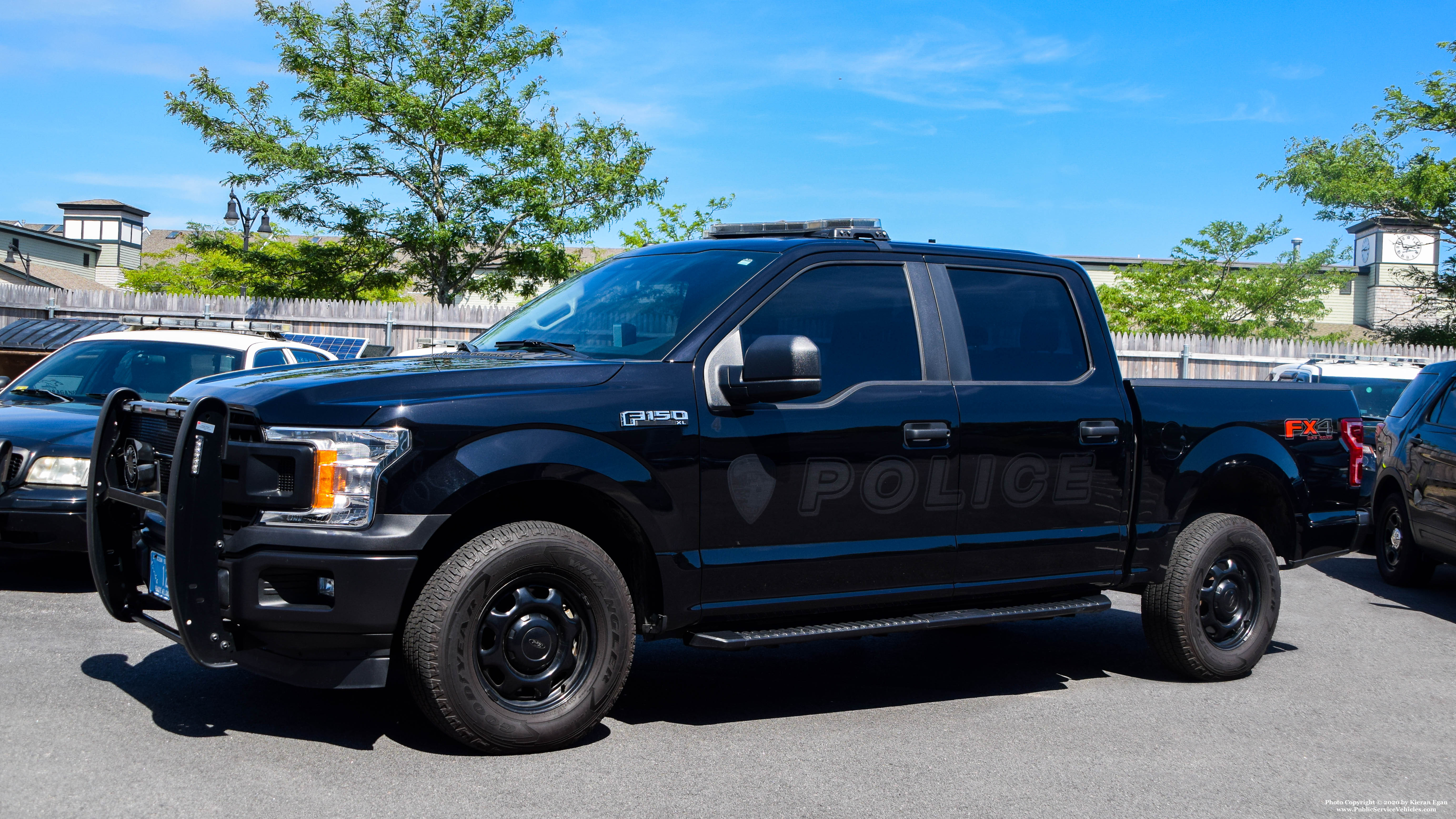 A photo  of Narragansett Police
            Car 4, a 2019 Ford F-150             taken by Kieran Egan
