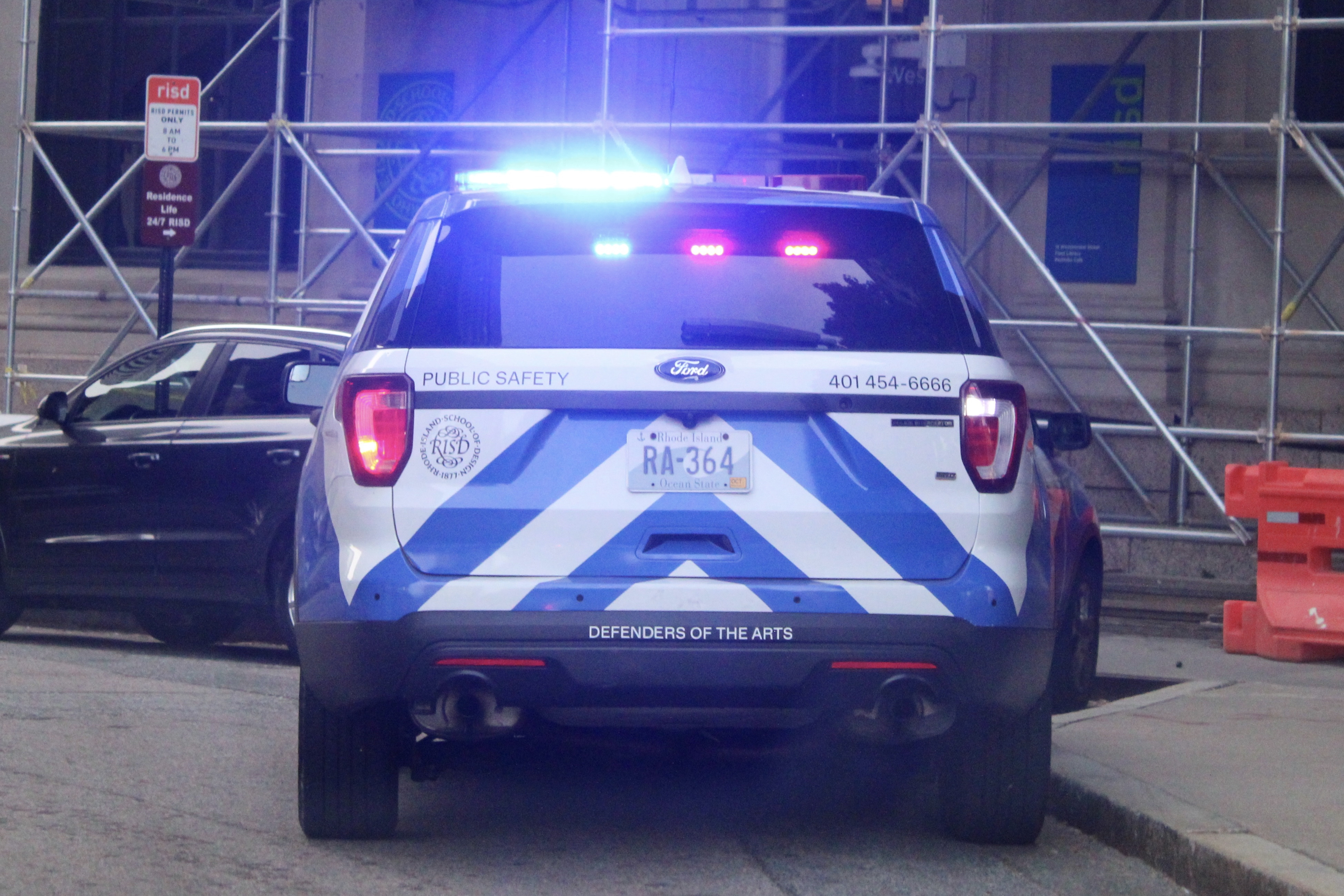 A photo  of Rhode Island School of Design Public Safety
            Car 16, a 2017 Ford Police Interceptor Utility             taken by @riemergencyvehicles