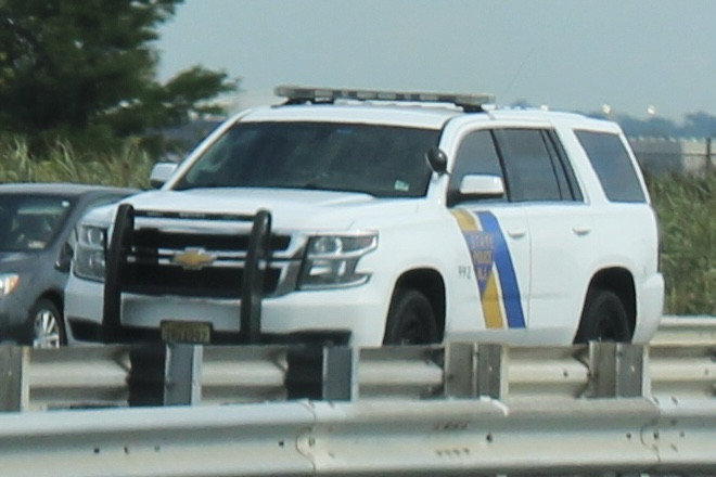 A photo  of New Jersey State Police
            Cruiser 992, a 2017 Chevrolet Tahoe             taken by @riemergencyvehicles