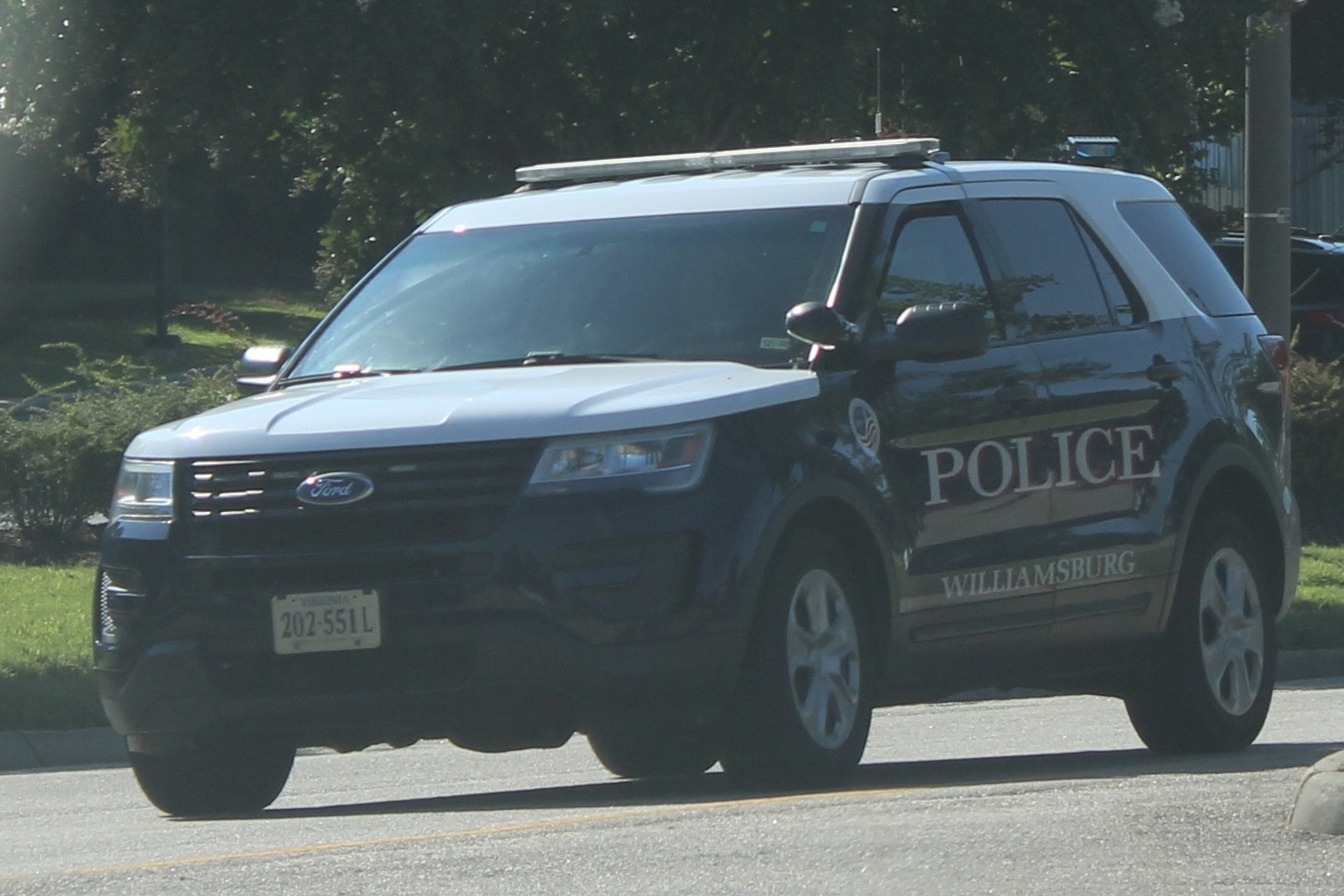 A photo  of Williamsburg Police
            Patrol Unit, a 2017 Ford Police Interceptor Utility             taken by @riemergencyvehicles
