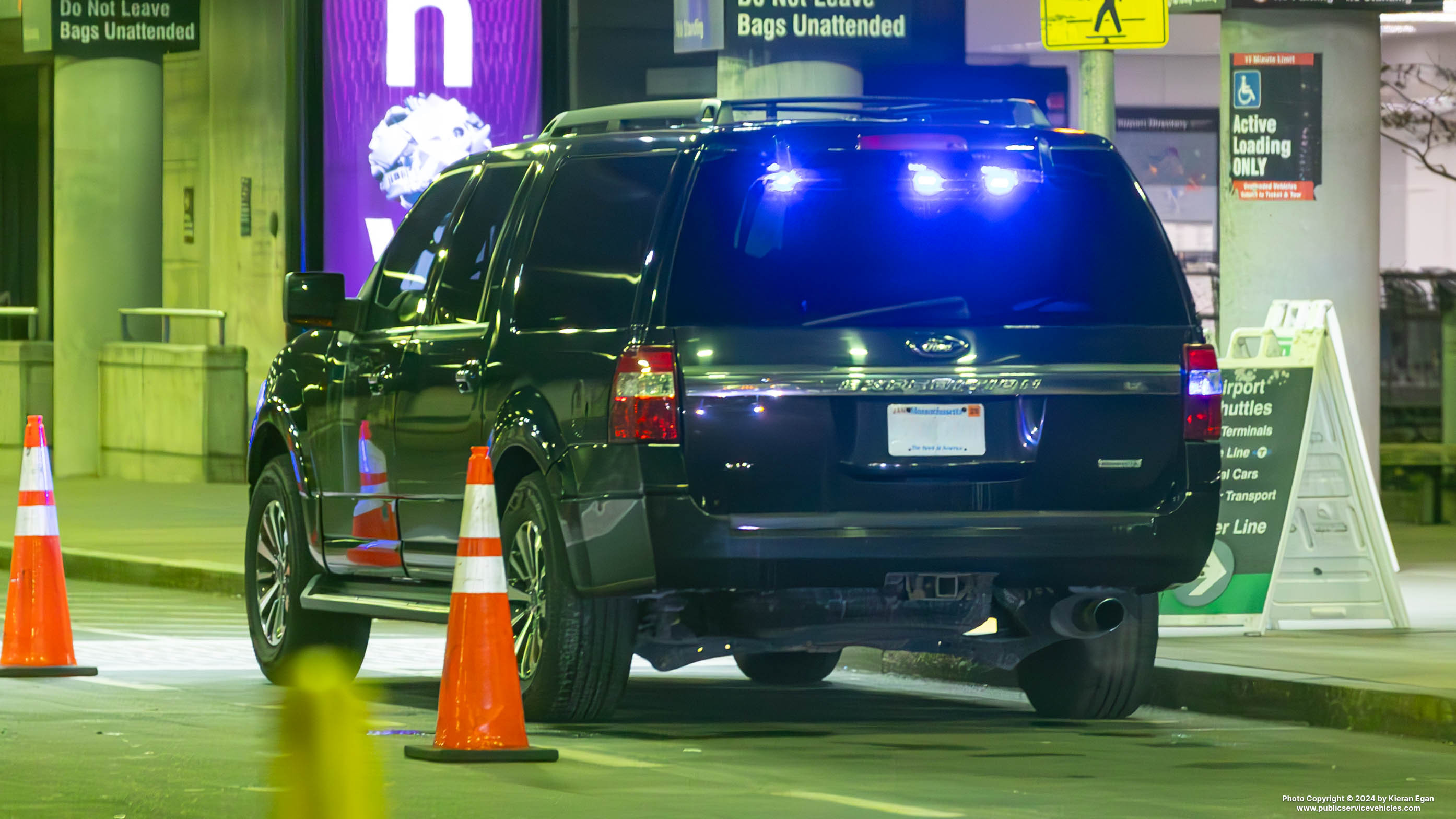 A photo  of Massachusetts State Police
            Unmarked Unit, a 2015-2017 Ford Expedition             taken by Kieran Egan