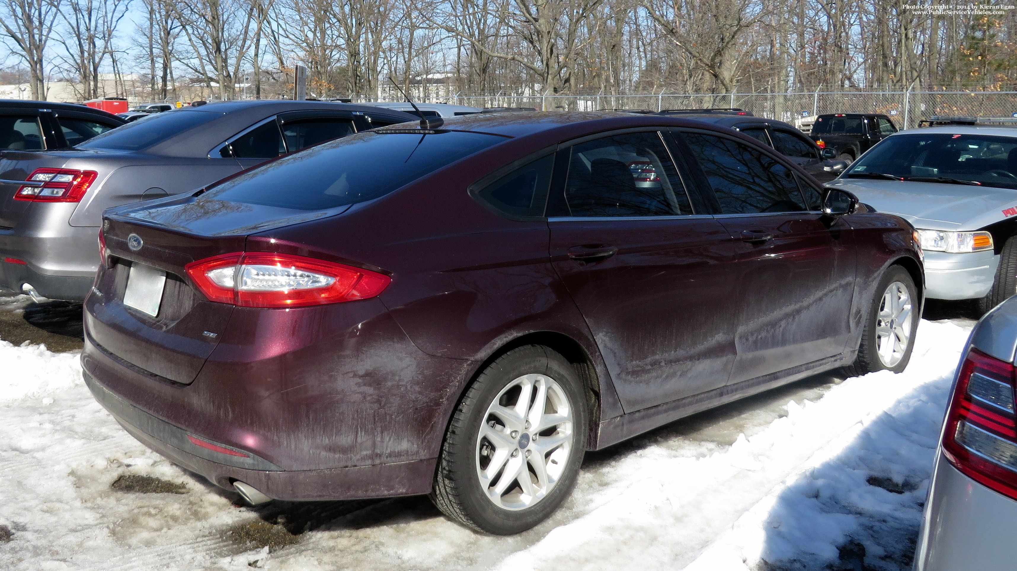 A photo  of East Providence Police
            Detective Unit, a 2014 Ford Fusion             taken by Kieran Egan