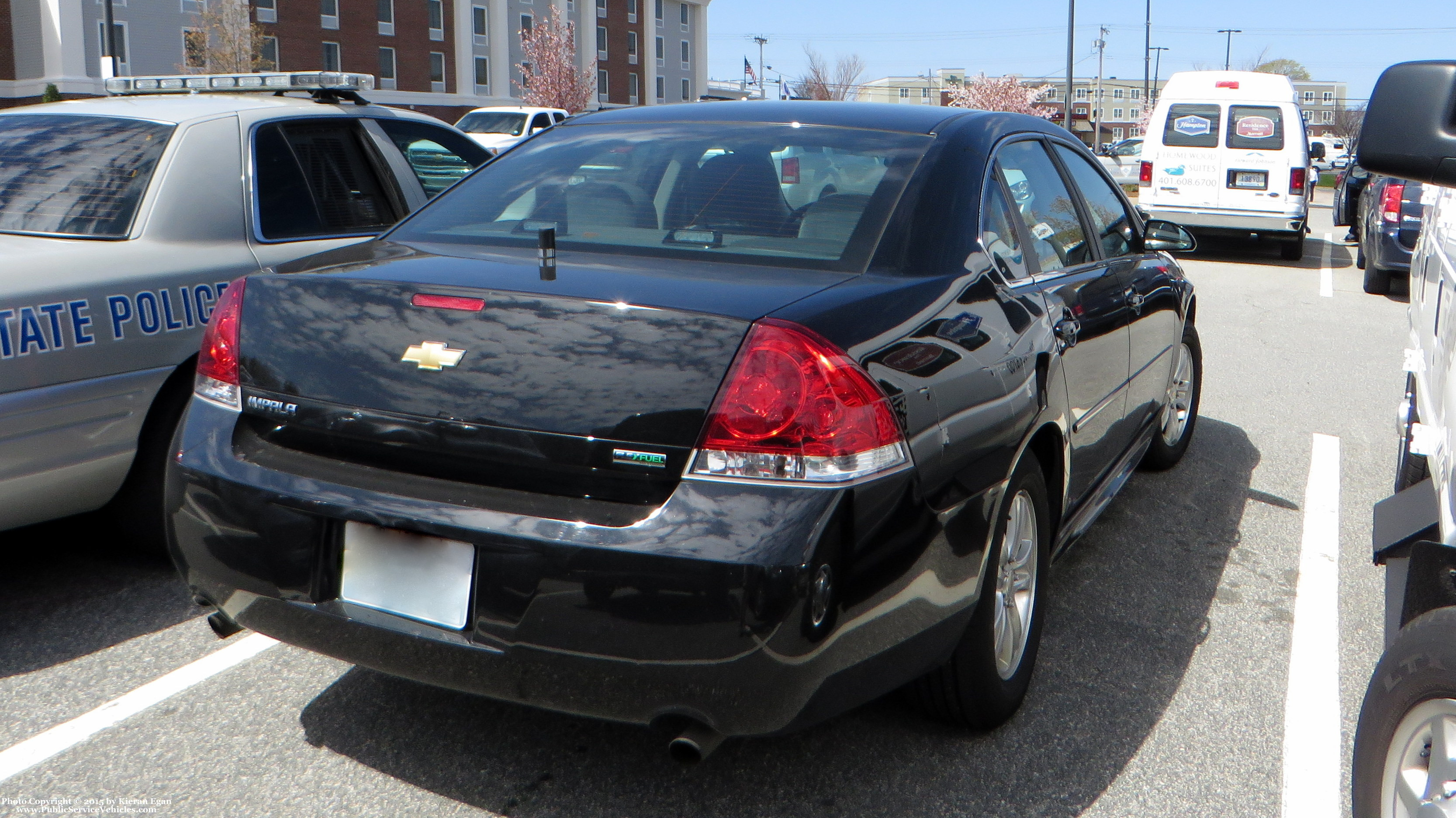 A photo  of Rhode Island State Police
            Unmarked Unit, a 2005-2013 Chevrolet Impala             taken by Kieran Egan