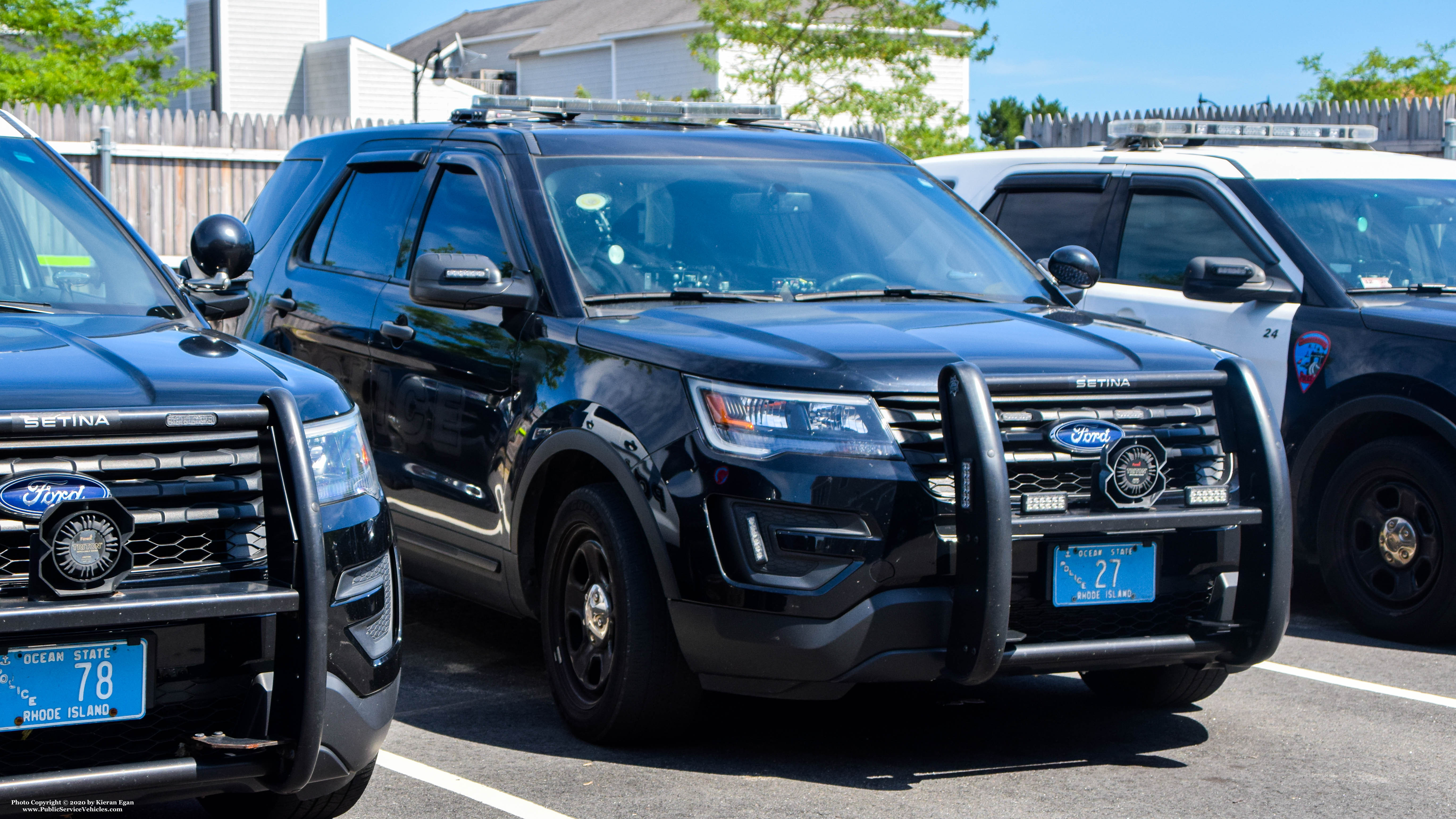 A photo  of Narragansett Police
            Car 9, a 2019 Ford Police Interceptor Utility             taken by Kieran Egan