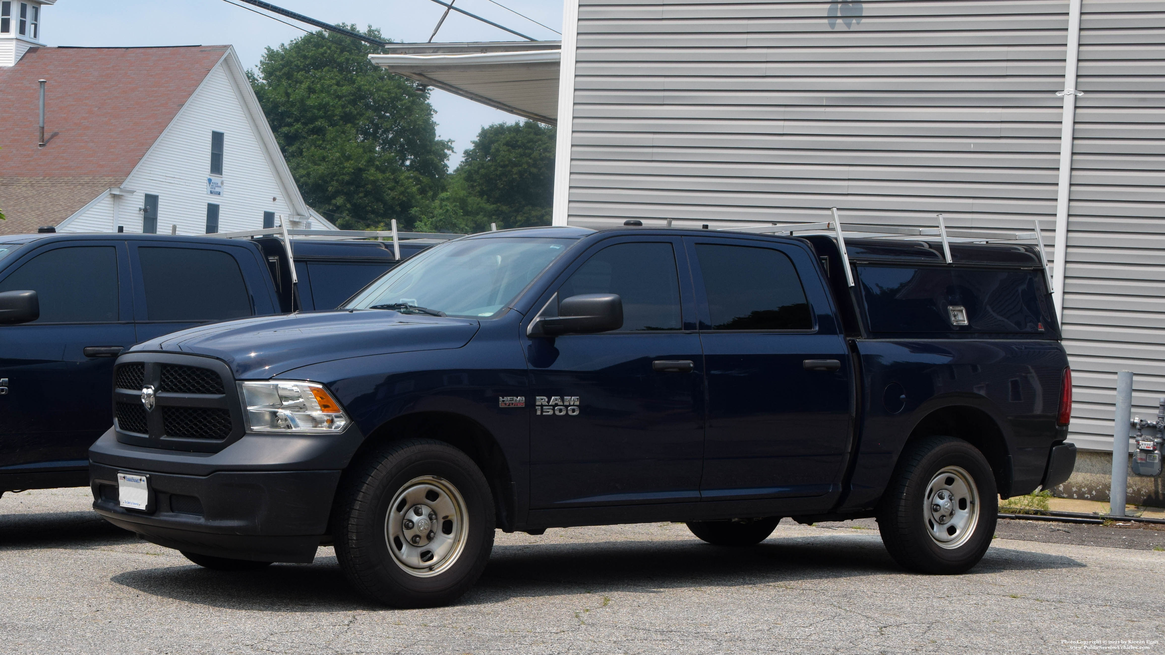 A photo  of Massachusetts State Police
            Unmarked Unit, a 2017 RAM 1500             taken by Kieran Egan