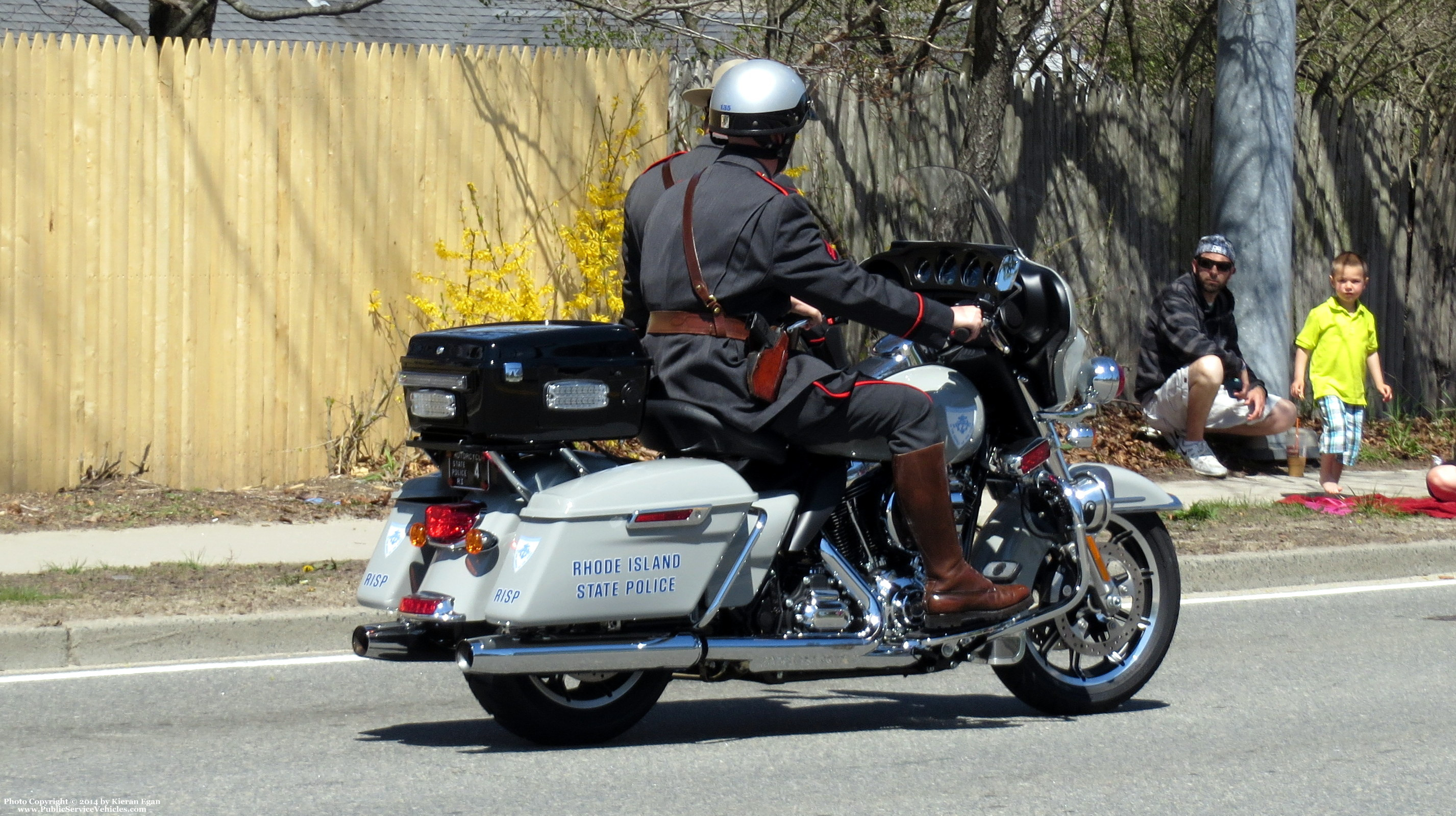 A photo  of Rhode Island State Police
            Motorcycle 4, a 2011-2015 Harley Davidson Electra Glide             taken by Kieran Egan