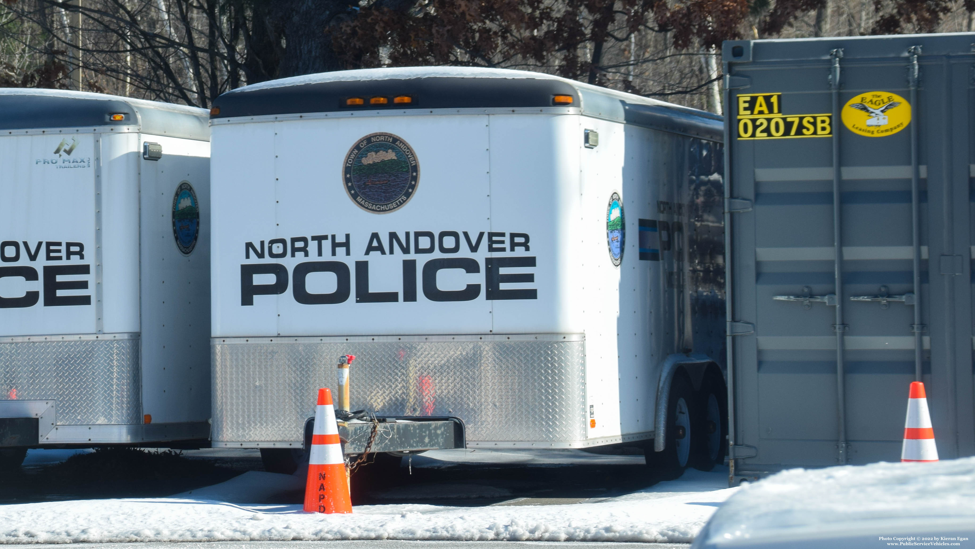 A photo  of North Andover Police
            Trailer, a 2000-2020 Trailer             taken by Kieran Egan