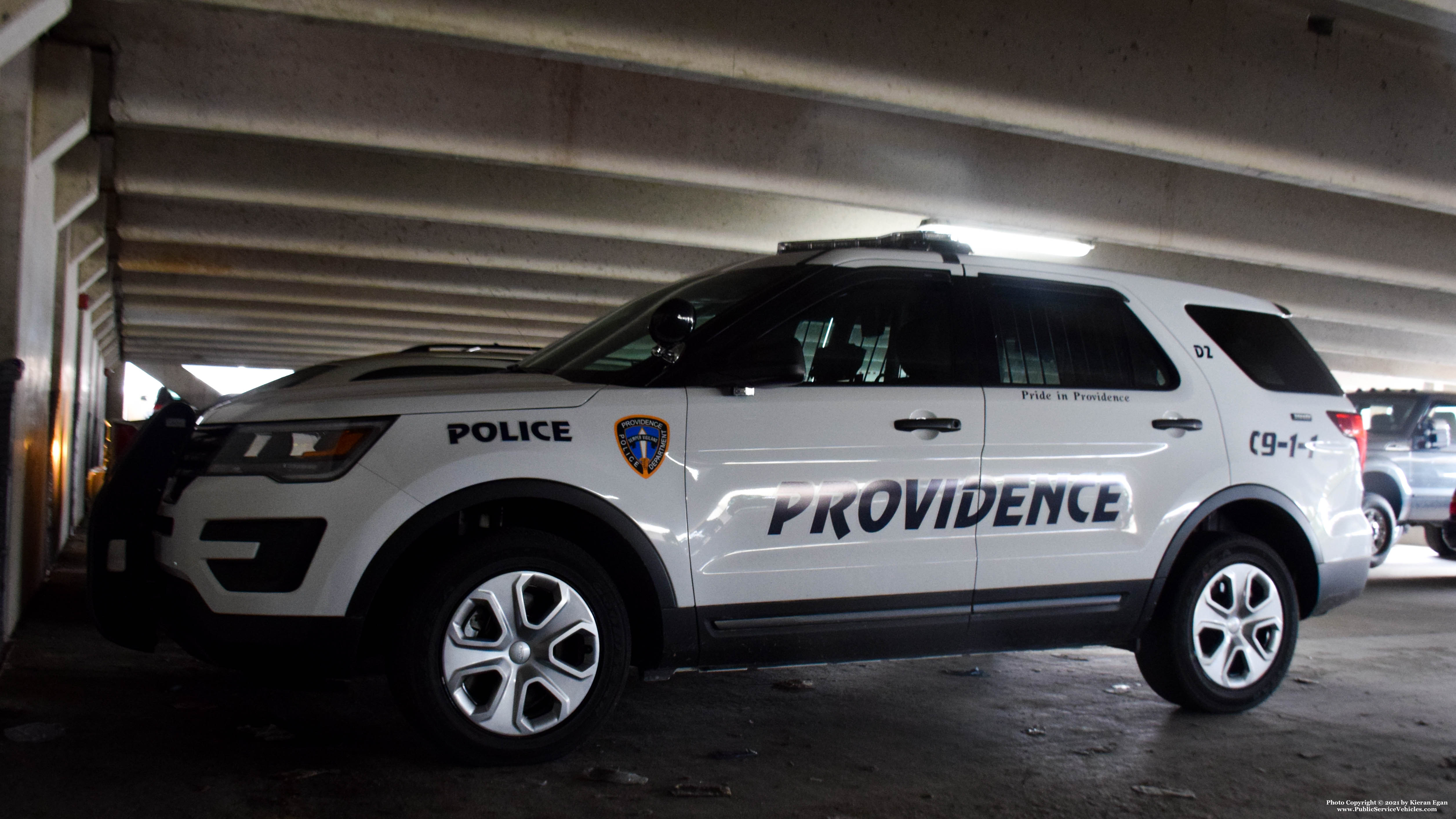 A photo  of Providence Police
            Cruiser 266, a 2017 Ford Police Interceptor Utility             taken by Kieran Egan