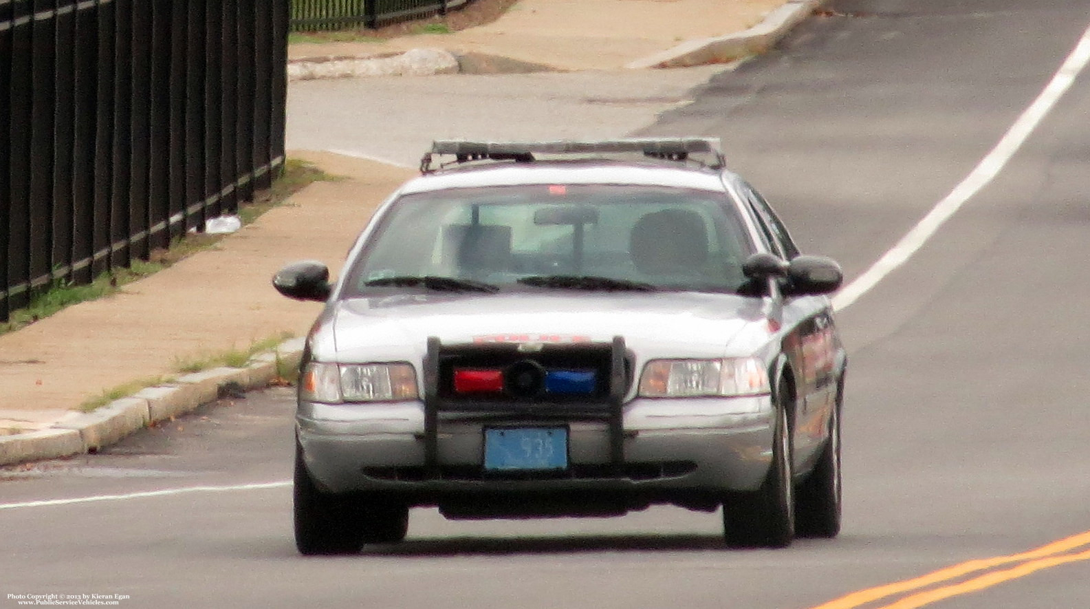 A photo  of East Providence Police
            Car 5, a 2011 Ford Crown Victoria Police Interceptor             taken by Kieran Egan