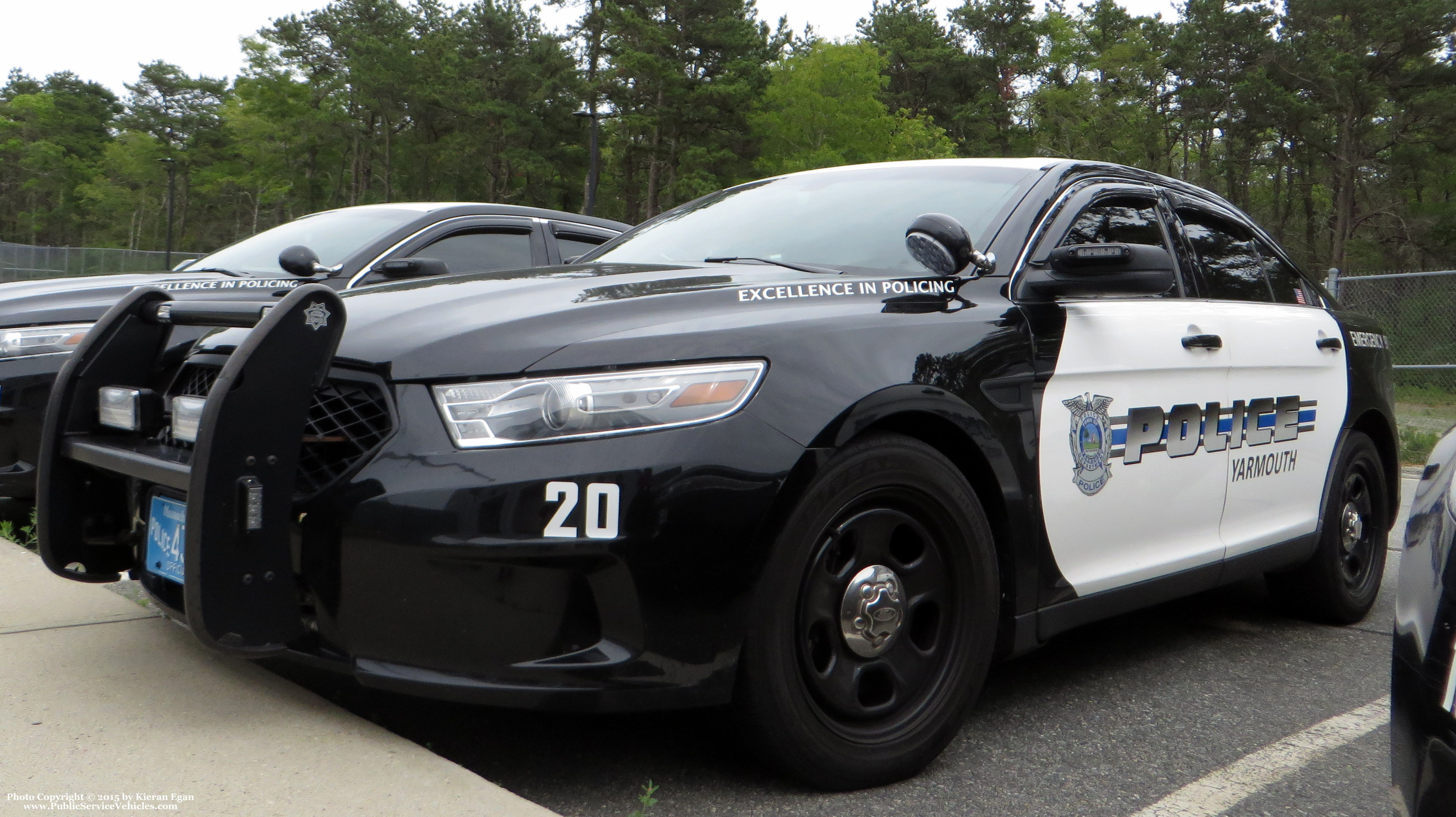 A photo  of Yarmouth Police
            J-20, a 2013-2015 Ford Police Interceptor Sedan             taken by Kieran Egan