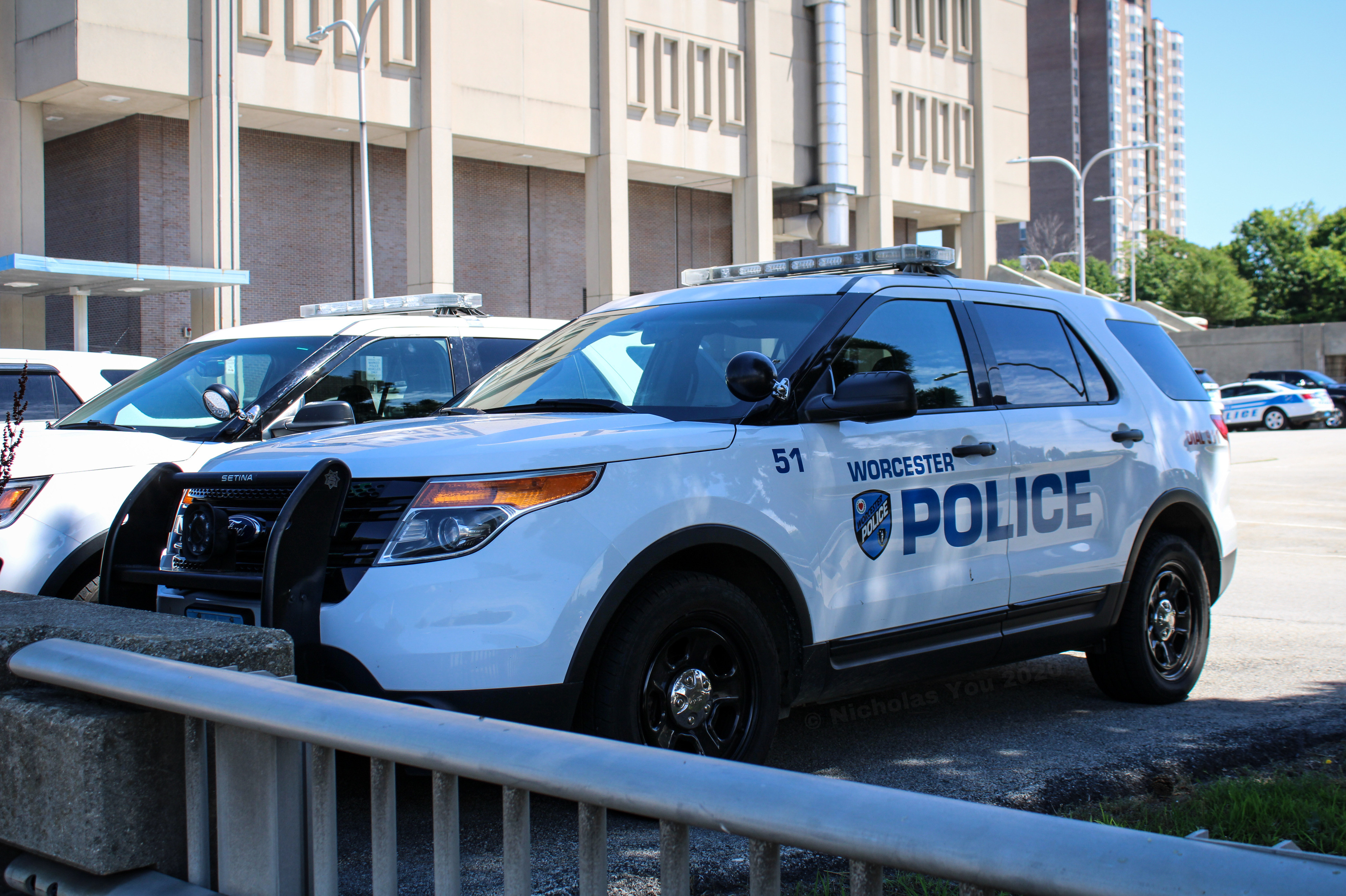 A photo  of Worcester Police
            Cruiser 51, a 2015 Ford Police Interceptor Utility             taken by Nicholas You
