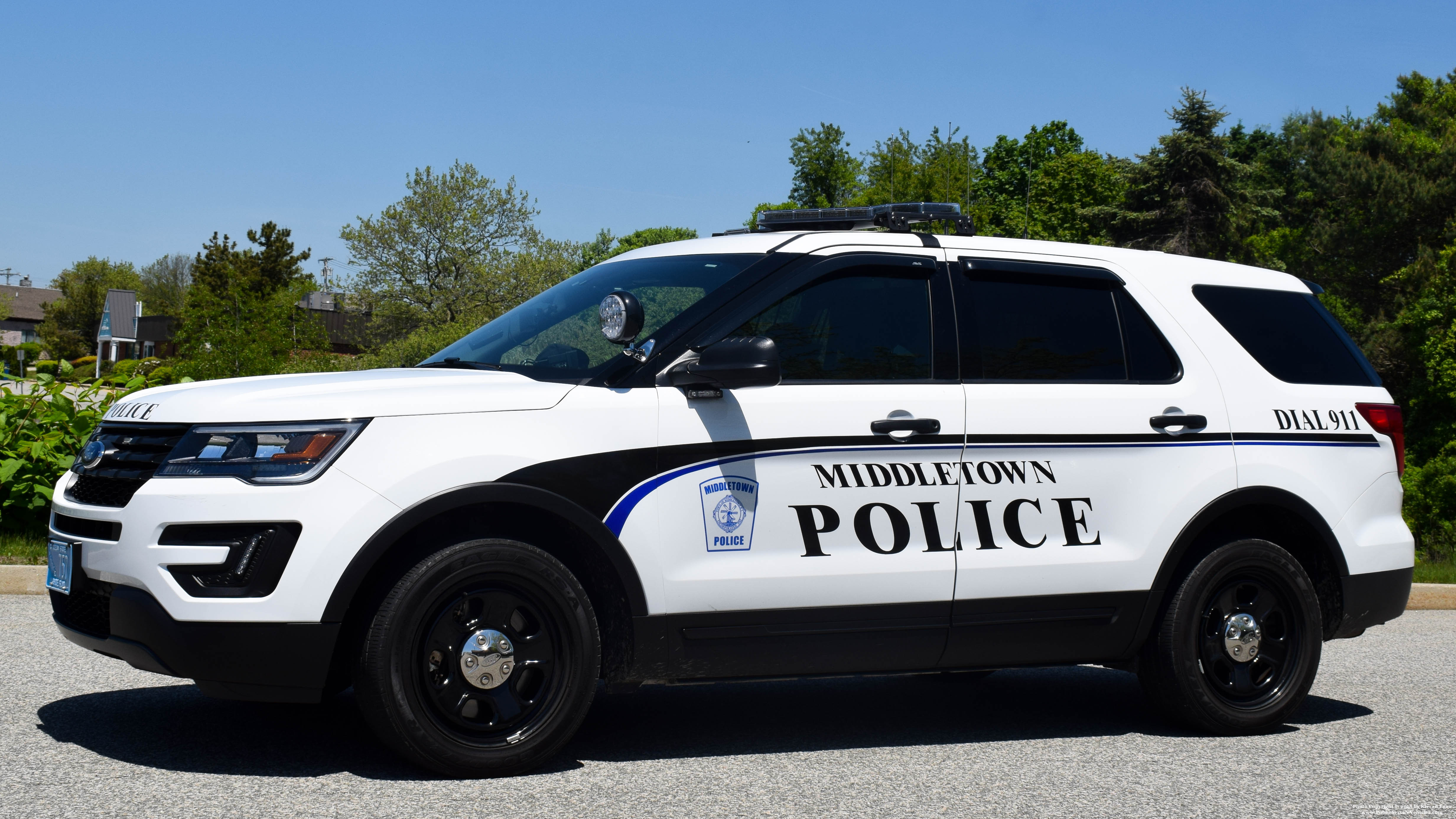 A photo  of Middletown Police
            Cruiser 757, a 2017 Ford Police Interceptor Utility             taken by Kieran Egan