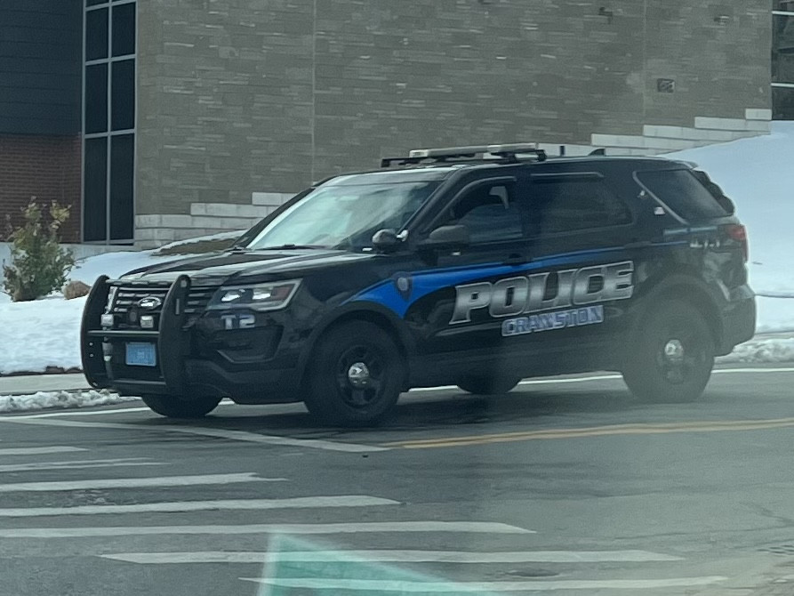 A photo  of Cranston Police
            T-2, a 2016 Ford Police Interceptor Utility             taken by @riemergencyvehicles