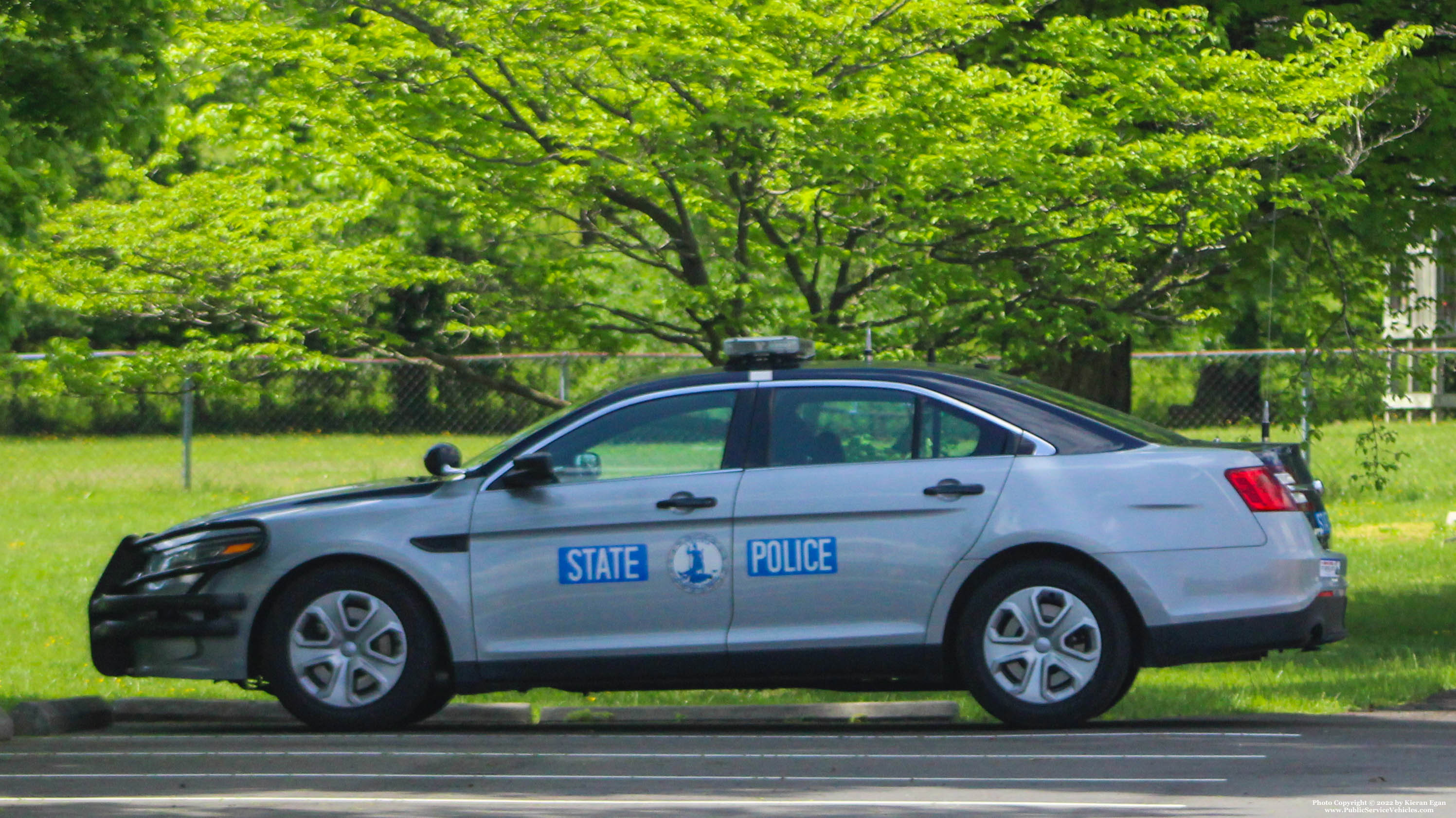 A photo  of Virginia State Police
            Cruiser 7372, a 2017 Ford Police Interceptor Sedan             taken by Kieran Egan