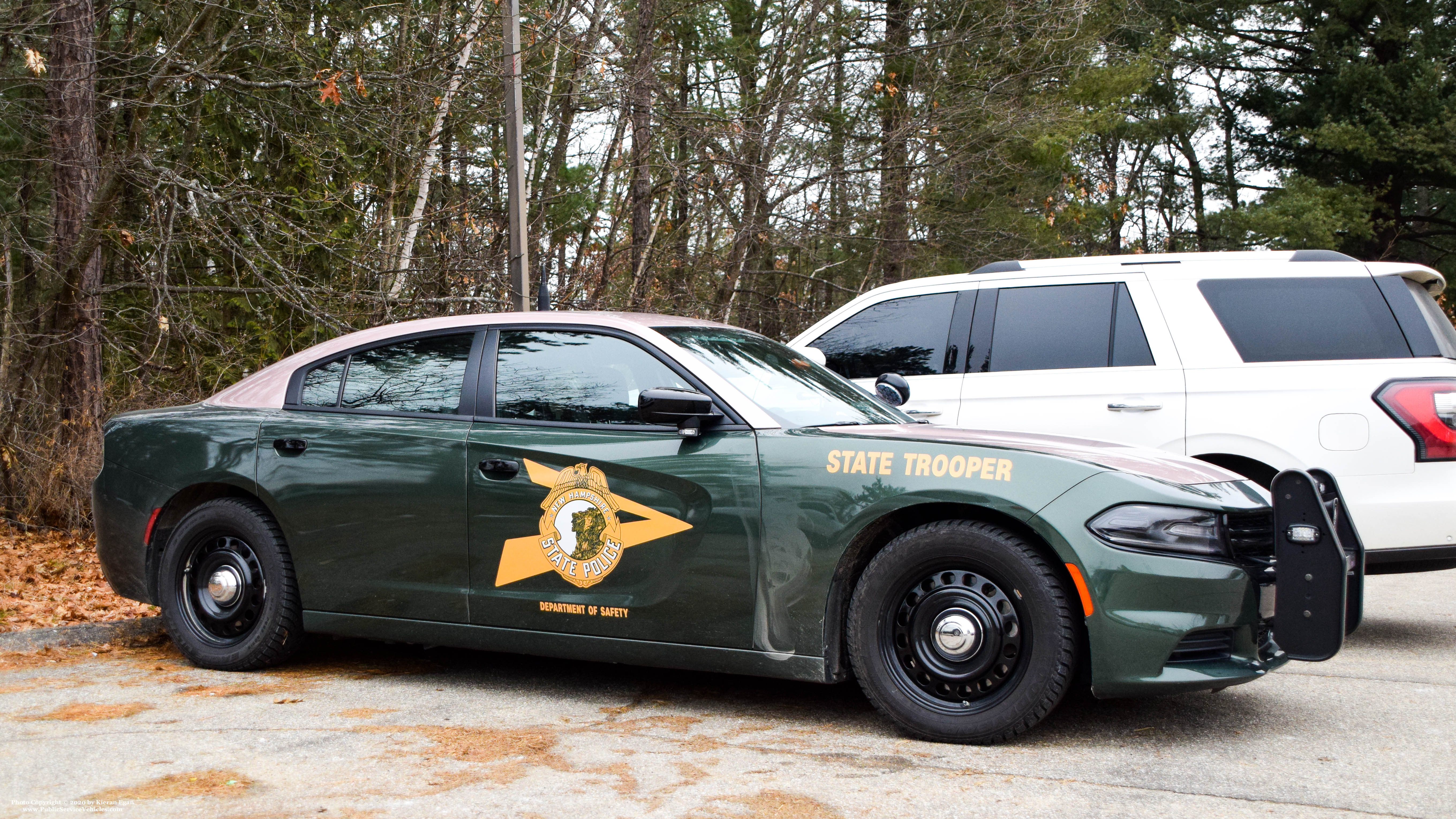 A photo  of New Hampshire State Police
            Cruiser 706, a 2018 Dodge Charger             taken by Kieran Egan