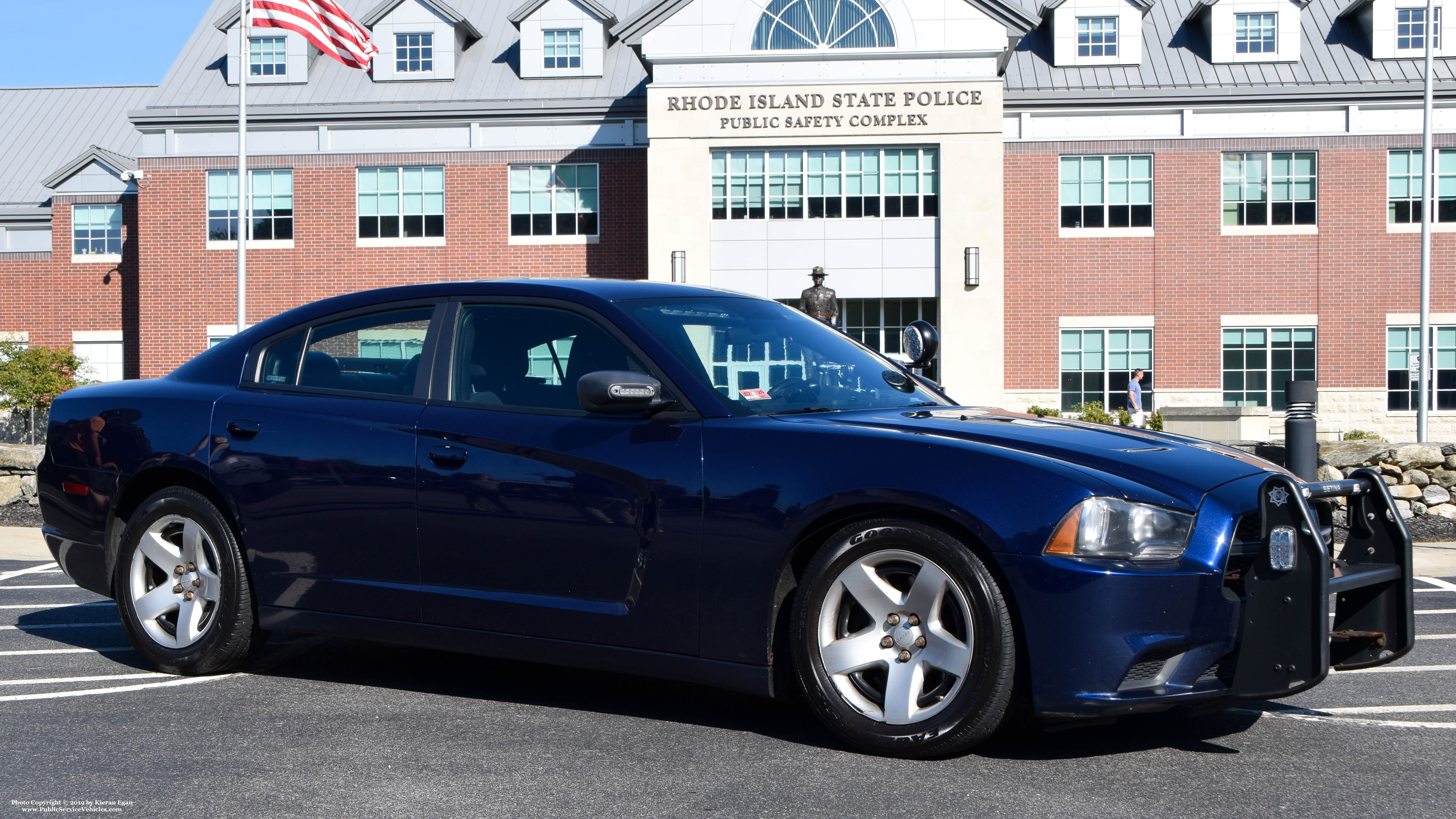 A photo  of Rhode Island State Police
            Cruiser 91, a 2013 Dodge Charger             taken by Kieran Egan