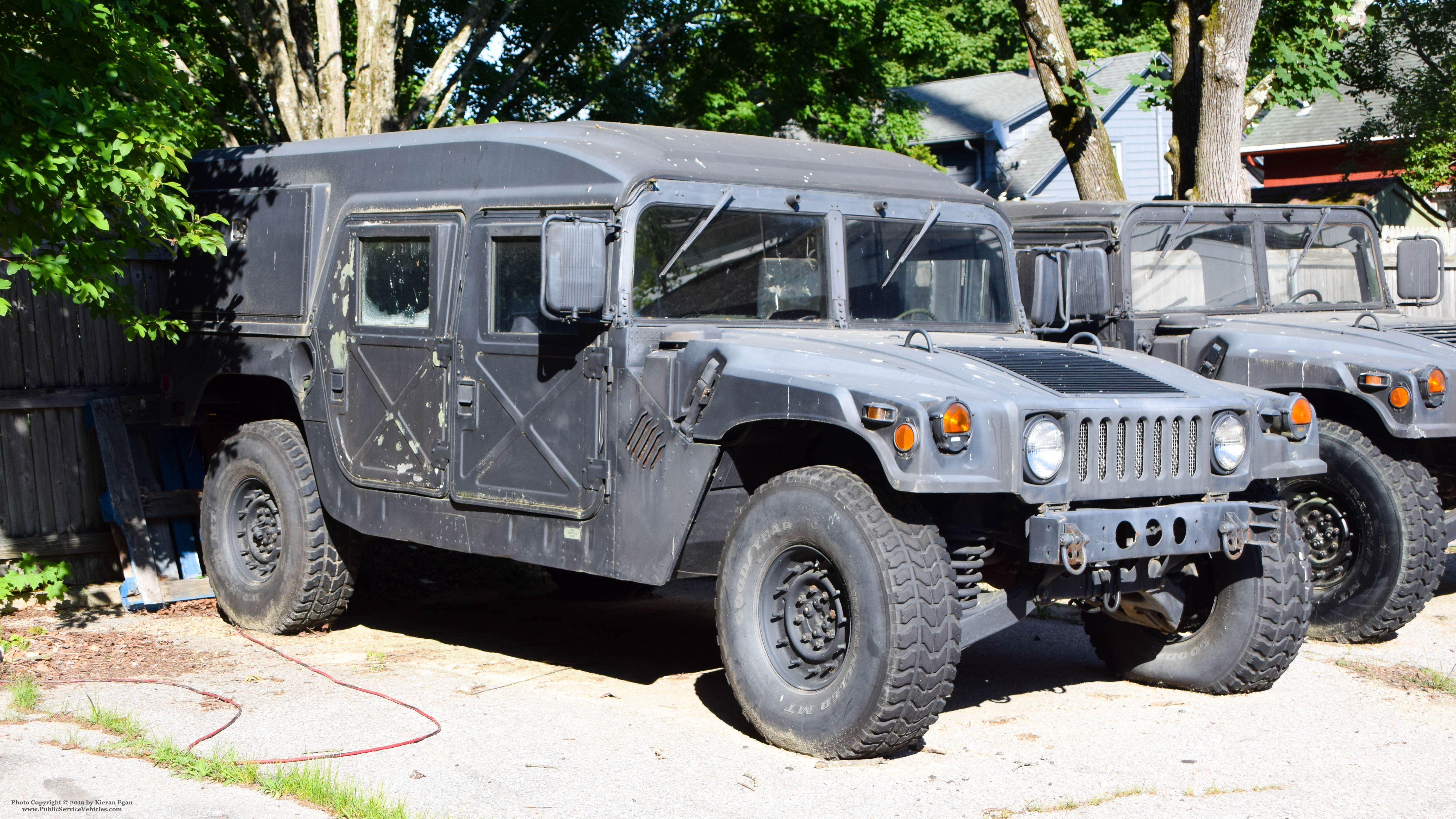 A photo  of Scituate Police
            Humvee, a 1993 AM General Humvee             taken by Kieran Egan